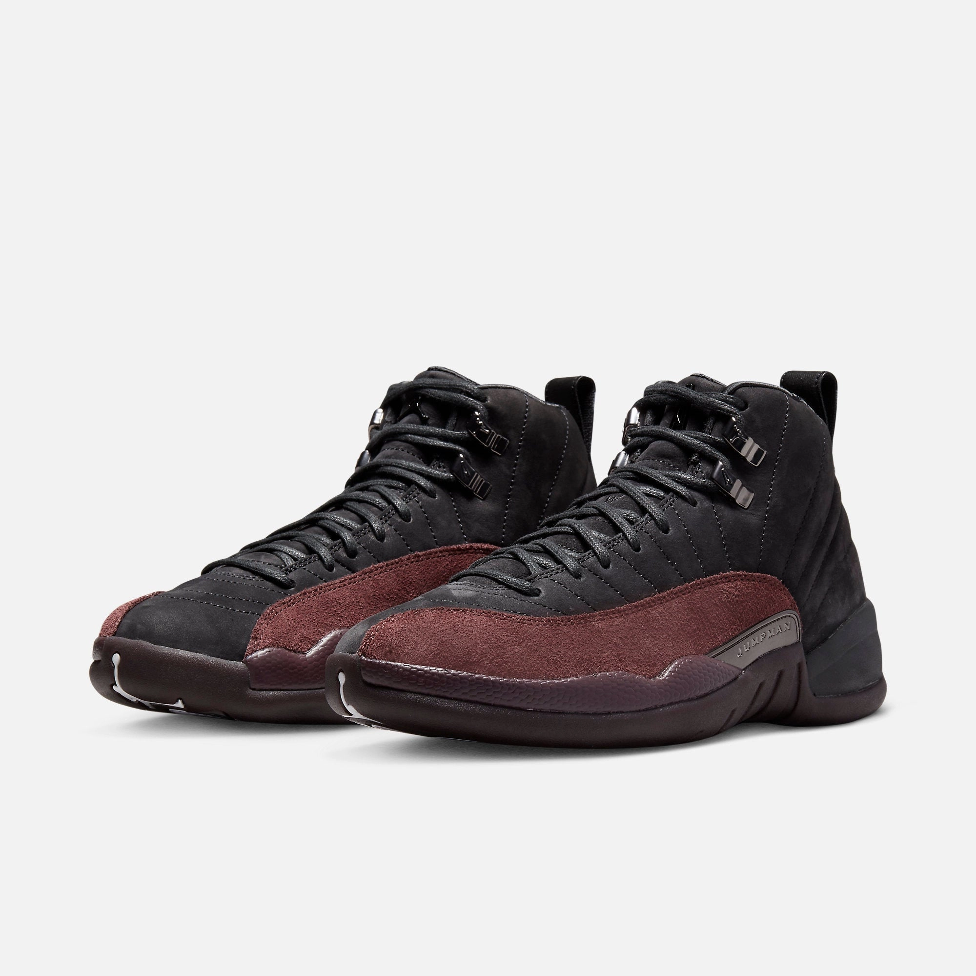 (Women's) Air Jordan 12 Retro SP x A Ma Manire 'Black' (2023) DV6989-001 Air Jordan 12 Game-Ready Sneakers