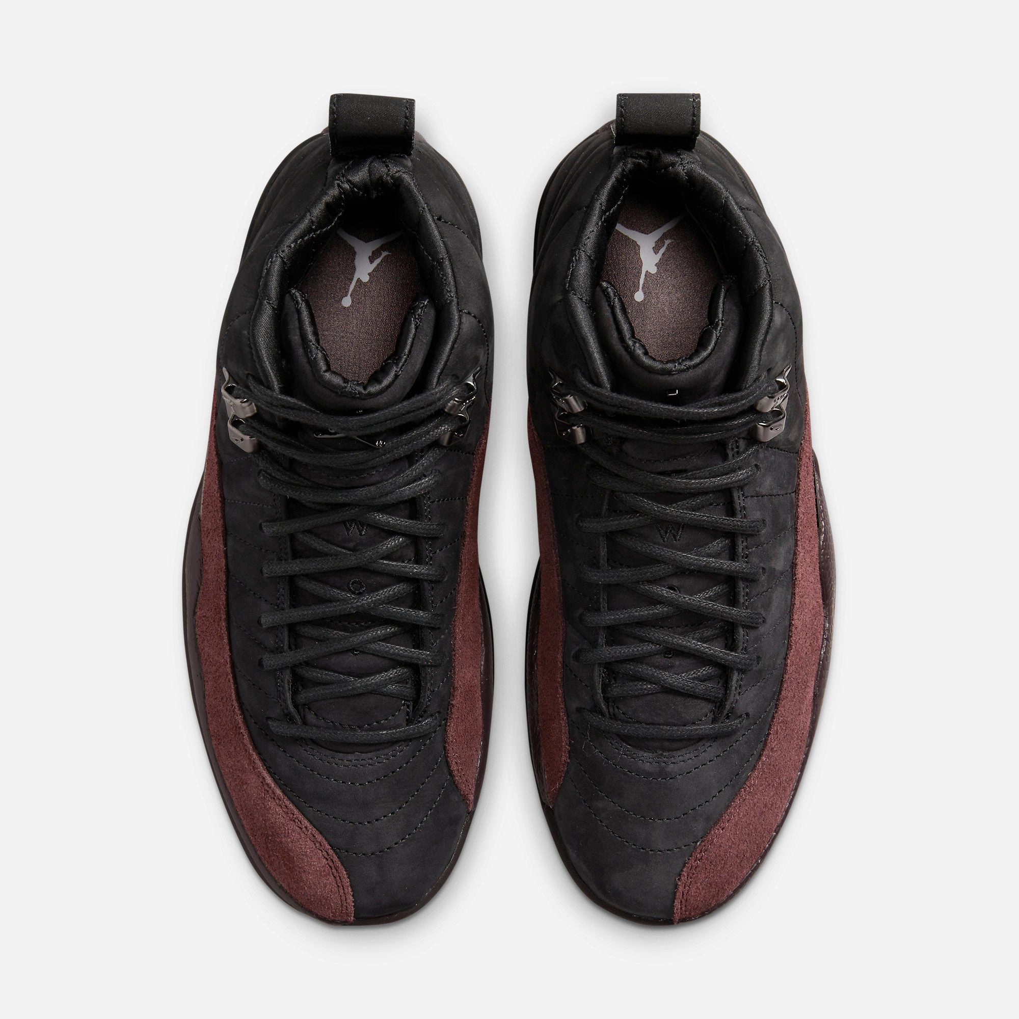 (Women's) Air Jordan 12 Retro SP x A Ma Manire 'Black' (2023) DV6989-001 Air Jordan 12 Game-Ready Sneakers