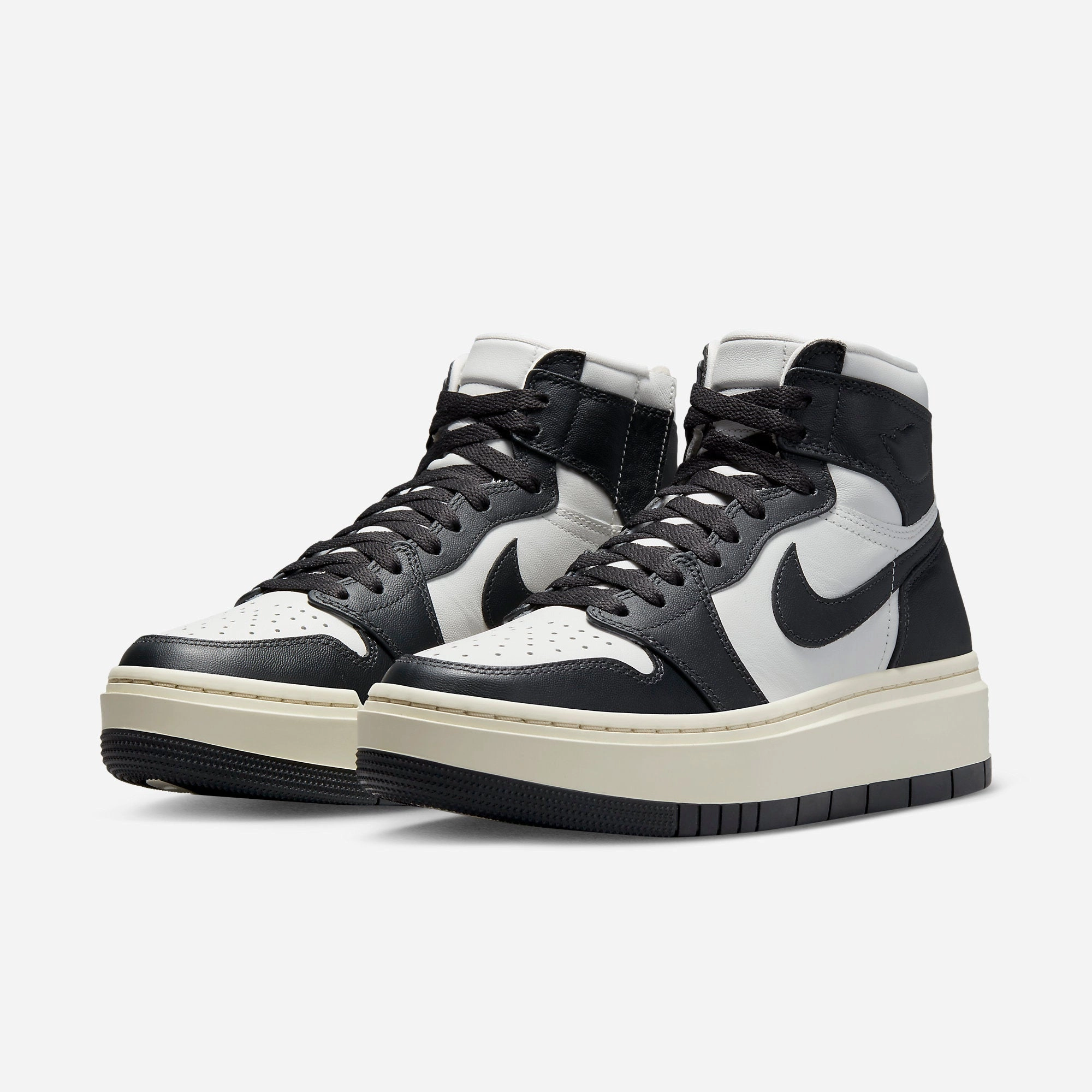 (Women's) Air Jordan 1 Elevate High 'Summit White / Dark Ash' (2022) DN3253-100 Air Jordan 1 Original Colorway Shoes