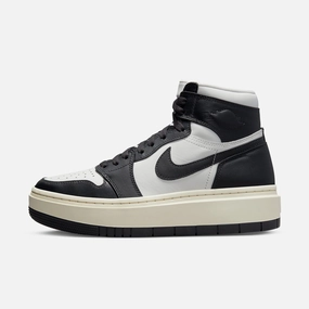 (Women's) Air Jordan 1 Elevate High 'Summit White / Dark Ash' (2022) DN3253-100 Authentic Air Jordan 1 in premium leather