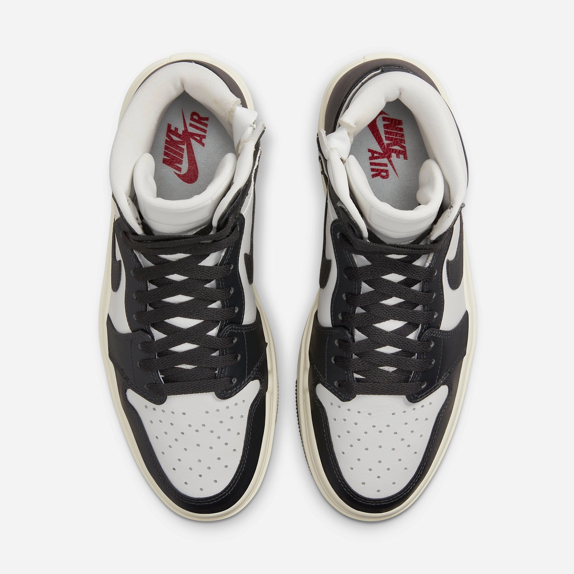 (Women's) Air Jordan 1 Elevate High 'Summit White / Dark Ash' (2022) DN3253-100 Air Jordan 1 Original Colorway Shoes