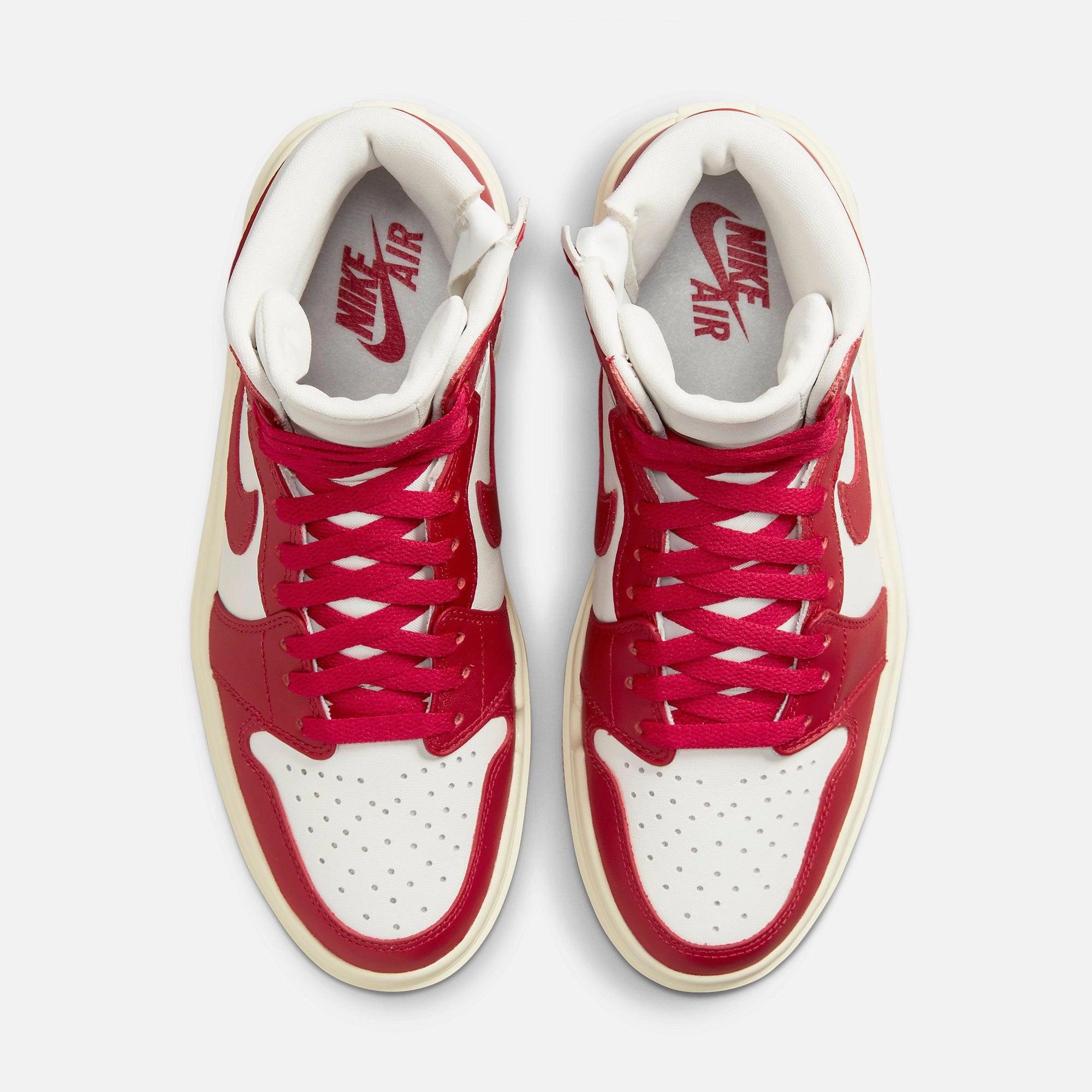 (Women's) Air Jordan 1 Elevate High 'Summit White / Varsity Red' (2023) DN3253-116 Air Jordan 1 Original Colorway Shoes