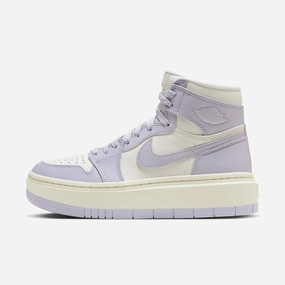 (Women's) Air Jordan 1 Elevate High 'Titanium' (2022) DN3253-105 Authentic Air Jordan 1 in premium leather