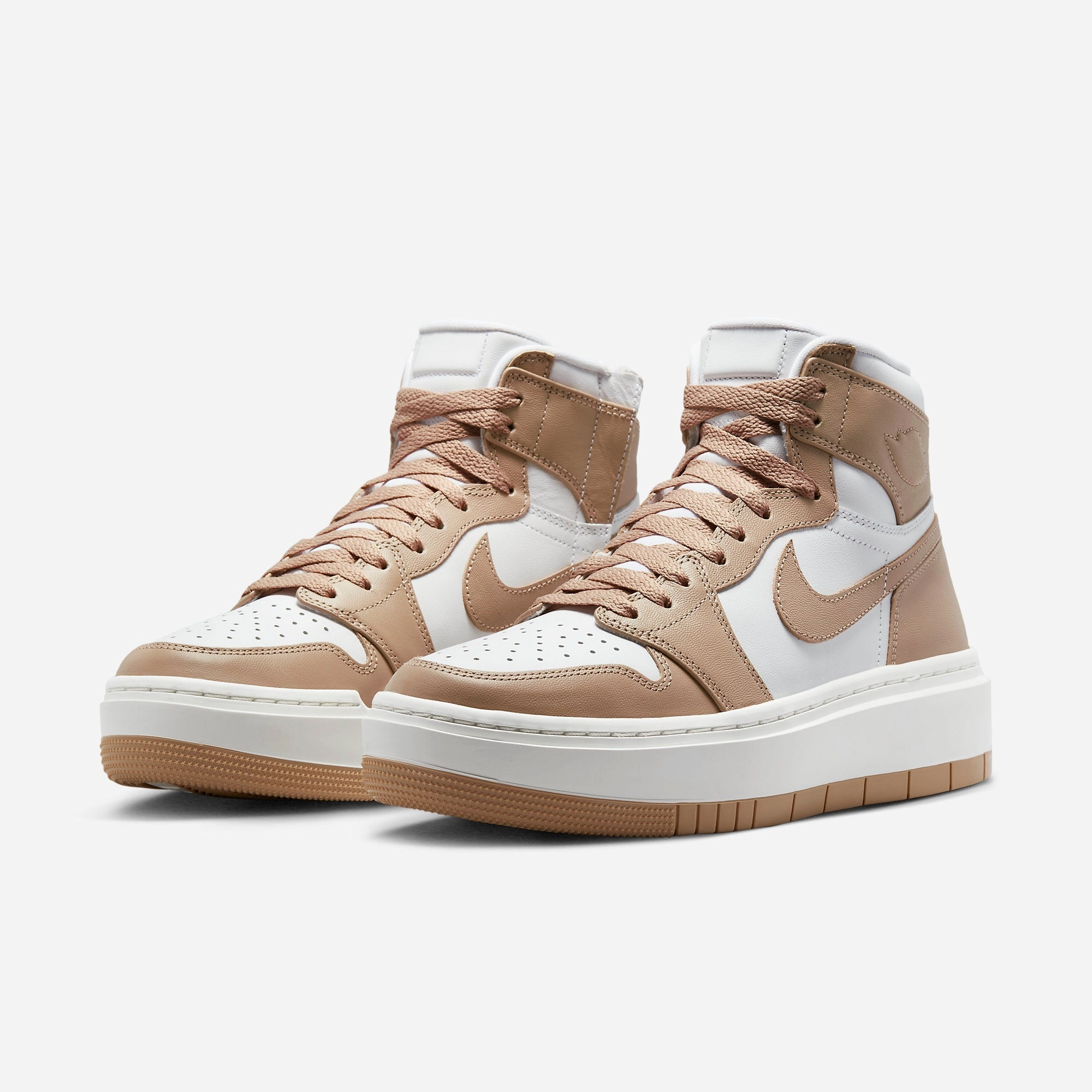 (Women's) Air Jordan 1 Elevate High 'White / Desert' (2023) DN3253-121 Air Jordan 1 Original Colorway Shoes