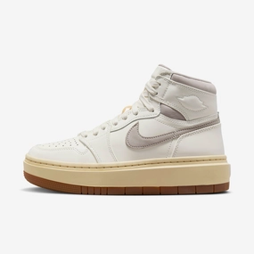 (Women's) Air Jordan 1 Elevate High SE 'College Grey' (2023) DZ3744-100 Authentic Air Jordan 1 in premium leather