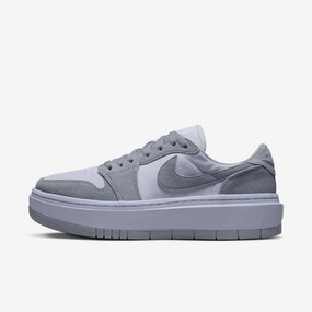 (Women's) Air Jordan 1 Elevate Low 'Stealth / Titanium' (2022) DH7004-005 Authentic Air Jordan 1 in premium leather