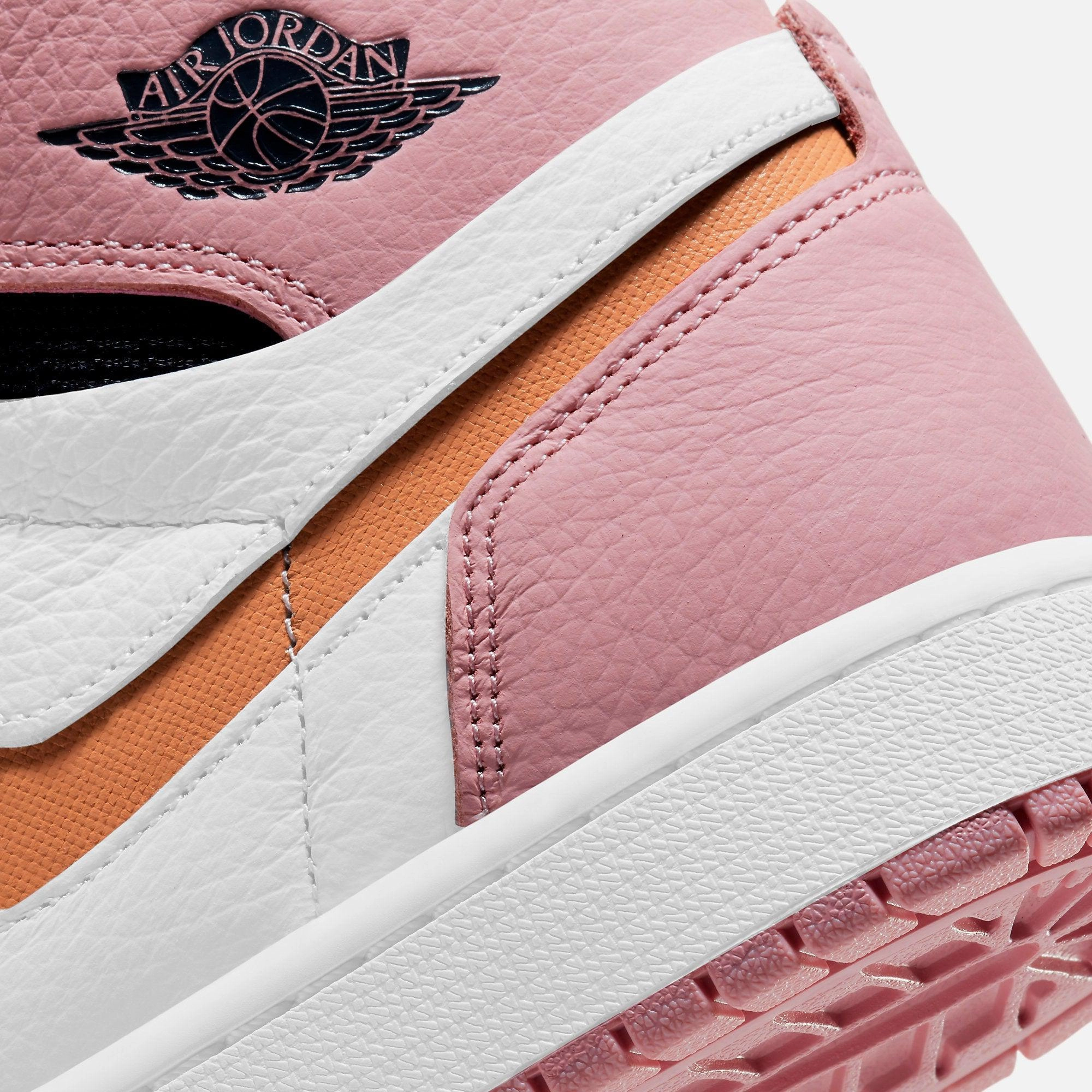 (Women's) Air Jordan 1 High Zoom Air CMFT 'Pink Glaze' (2021) CT0979-601 Air Jordan 1 Signature Look Sneakers