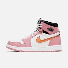 (Women's) Air Jordan 1 High Zoom Air CMFT 'Pink Glaze' (2021) CT0979-601 Stylish Air Jordan 1 in classic design