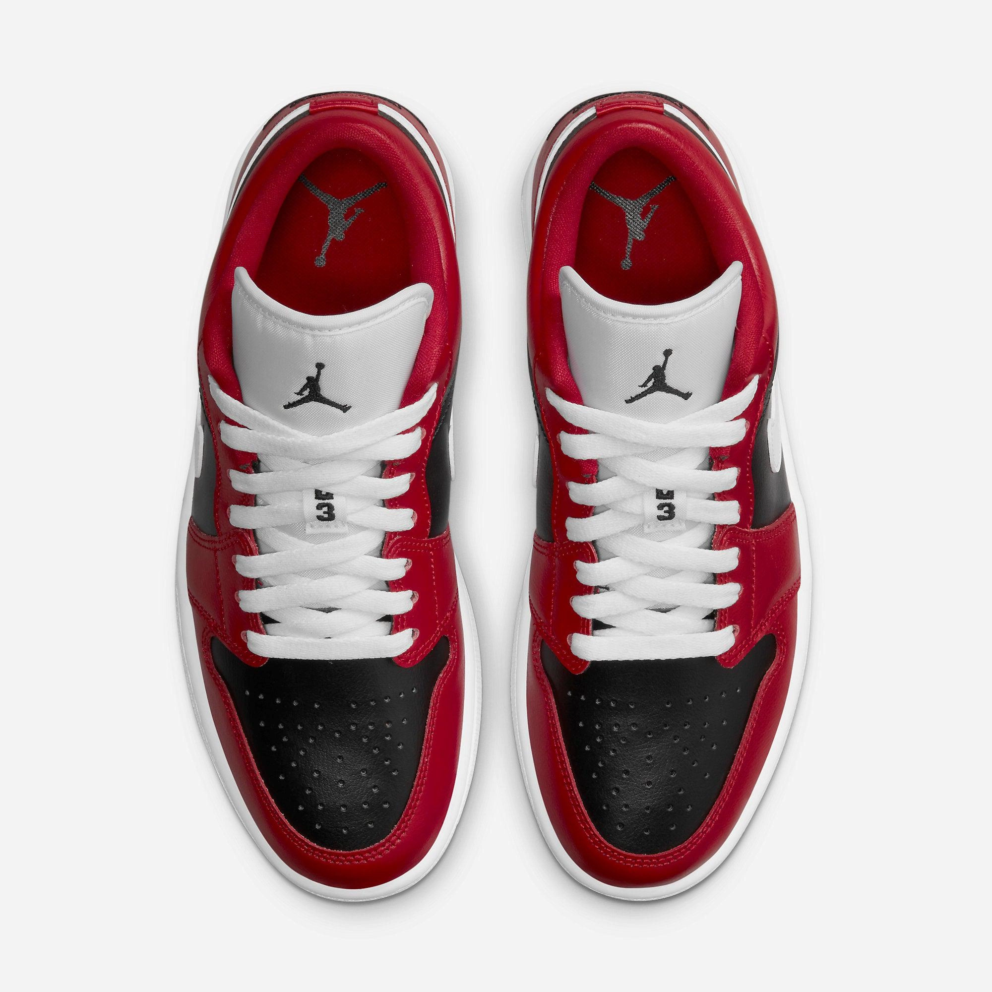 (Women's) Air Jordan 1 Low 'Chicago Flip' (2021) DC0774-603 Air Jordan 1 Signature Look Sneakers