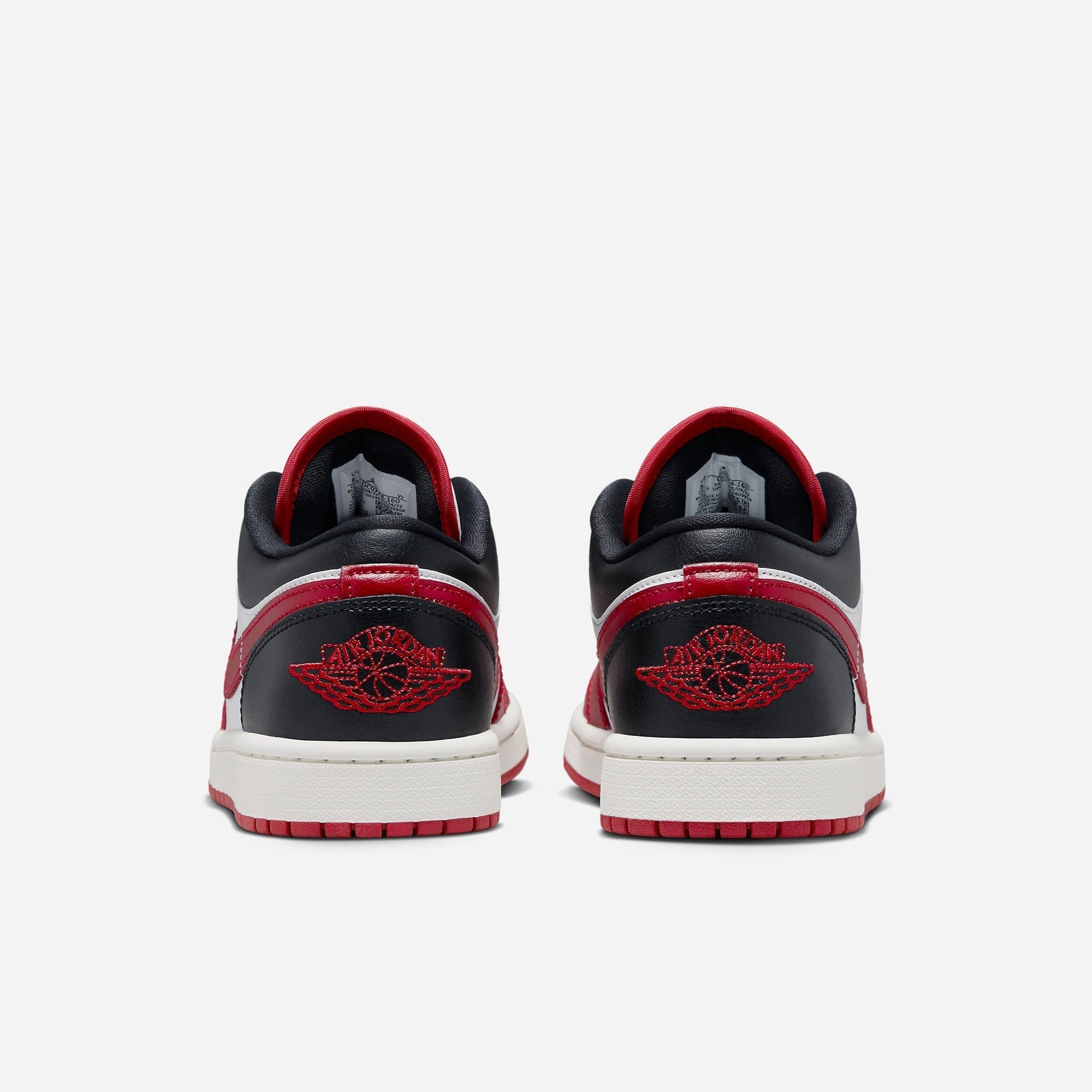 (Women's) Air Jordan 1 Low 'Reverse Black Toe' (2022) DC0774-160 Air Jordan 1 Original Colorway Shoes