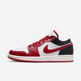 (Women's) Air Jordan 1 Low 'Reverse Black Toe' (2022) DC0774-160 Authentic Air Jordan 1 in premium leather