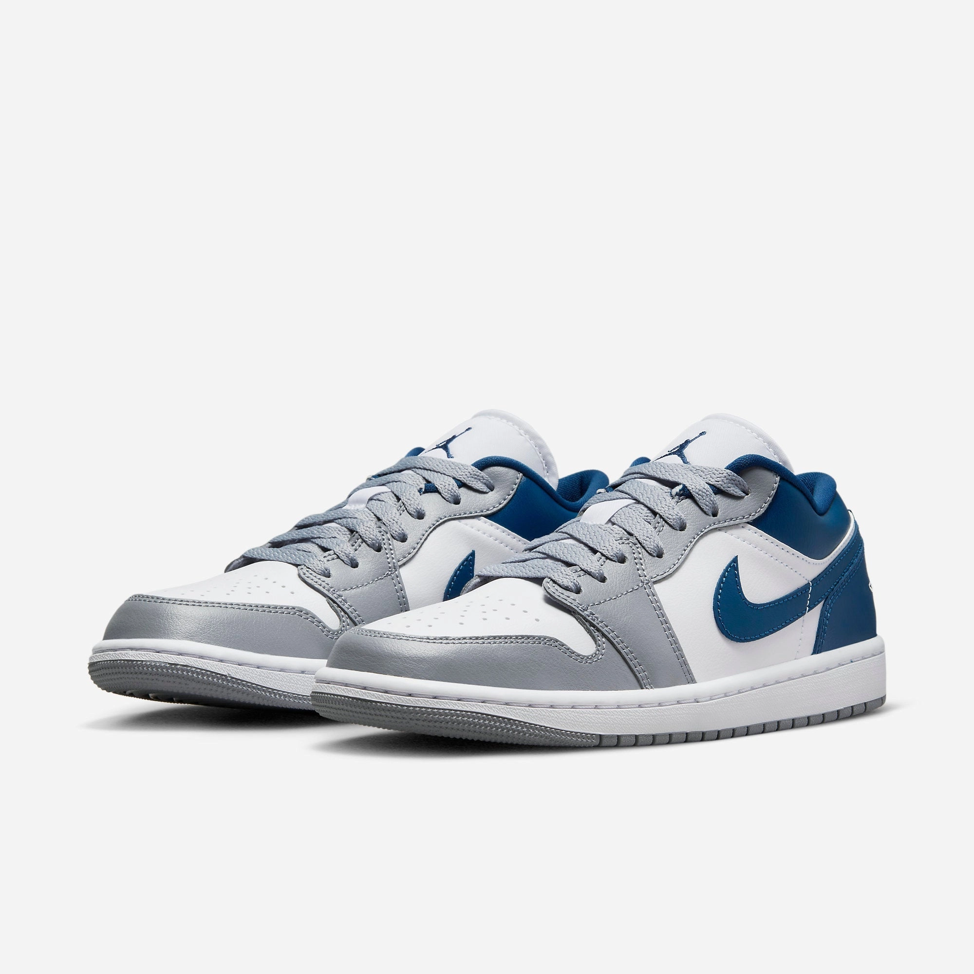 (Women's) Air Jordan 1 Low 'Stealth / French Blue' (2022) DC0774-042 Air Jordan 1 Original Colorway Shoes