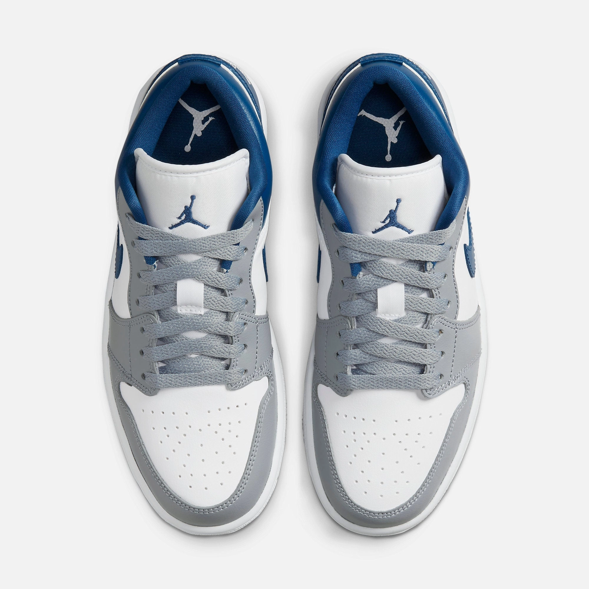(Women's) Air Jordan 1 Low 'Stealth / French Blue' (2022) DC0774-042 Air Jordan 1 Original Colorway Shoes