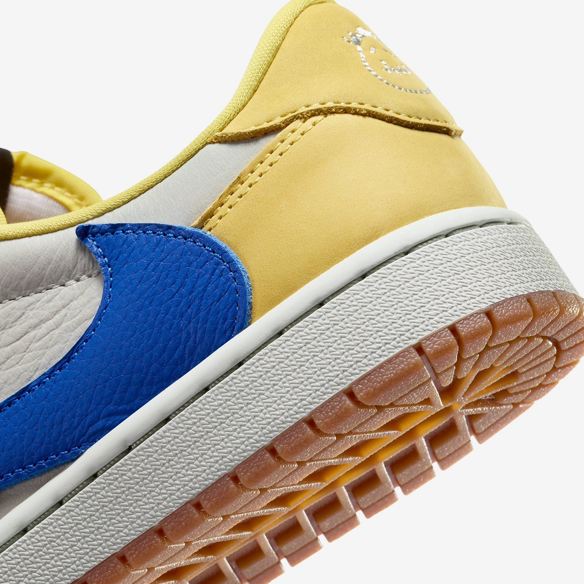 (Women's) Air Jordan 1 Low OG SP x Travis Scott 'Canary / Elkins High School' (2024) DZ4137-700 Air Jordan 1 Original Colorway Shoes