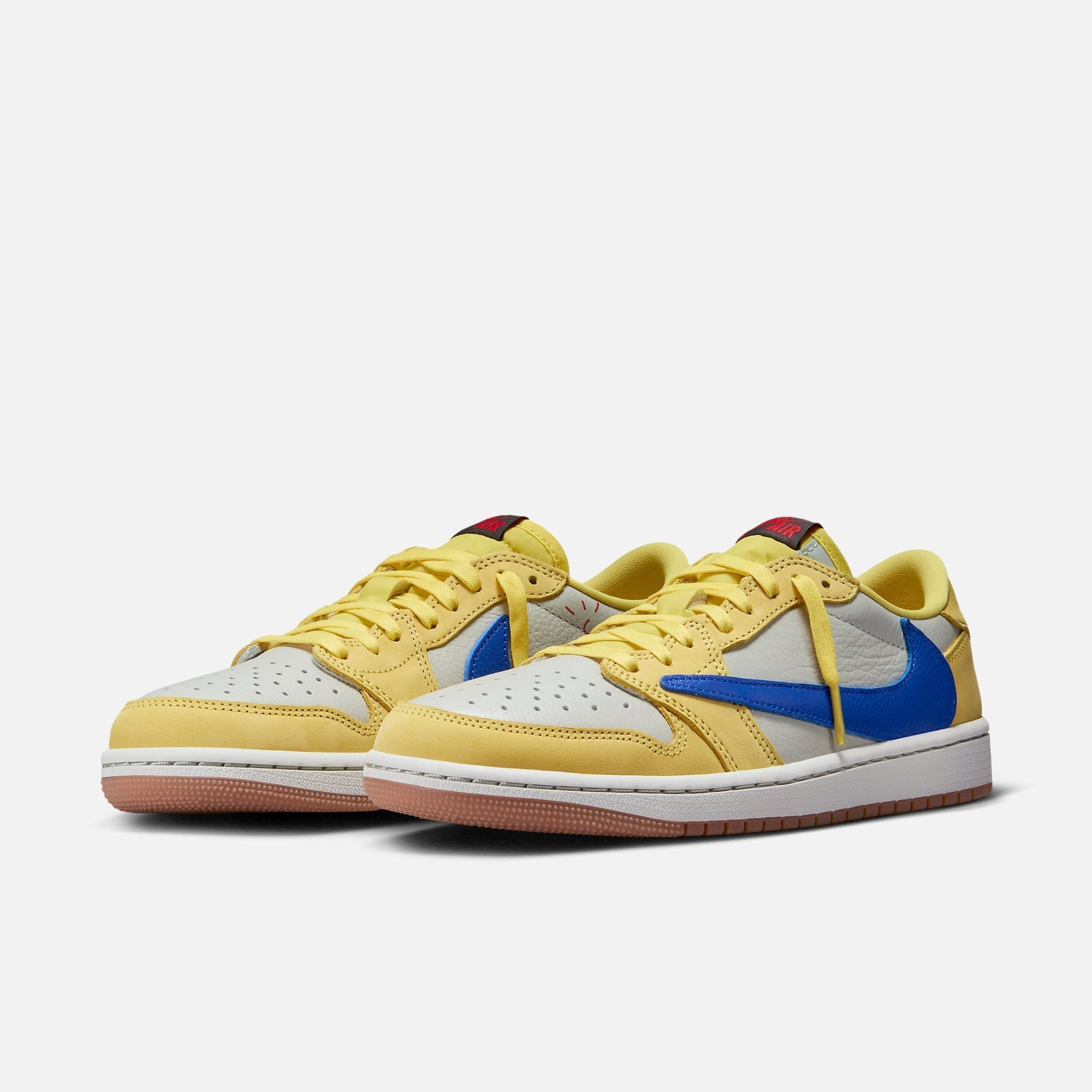 (Women's) Air Jordan 1 Low OG SP x Travis Scott 'Canary / Elkins High School' (2024) DZ4137-700 Air Jordan 1 Original Colorway Shoes