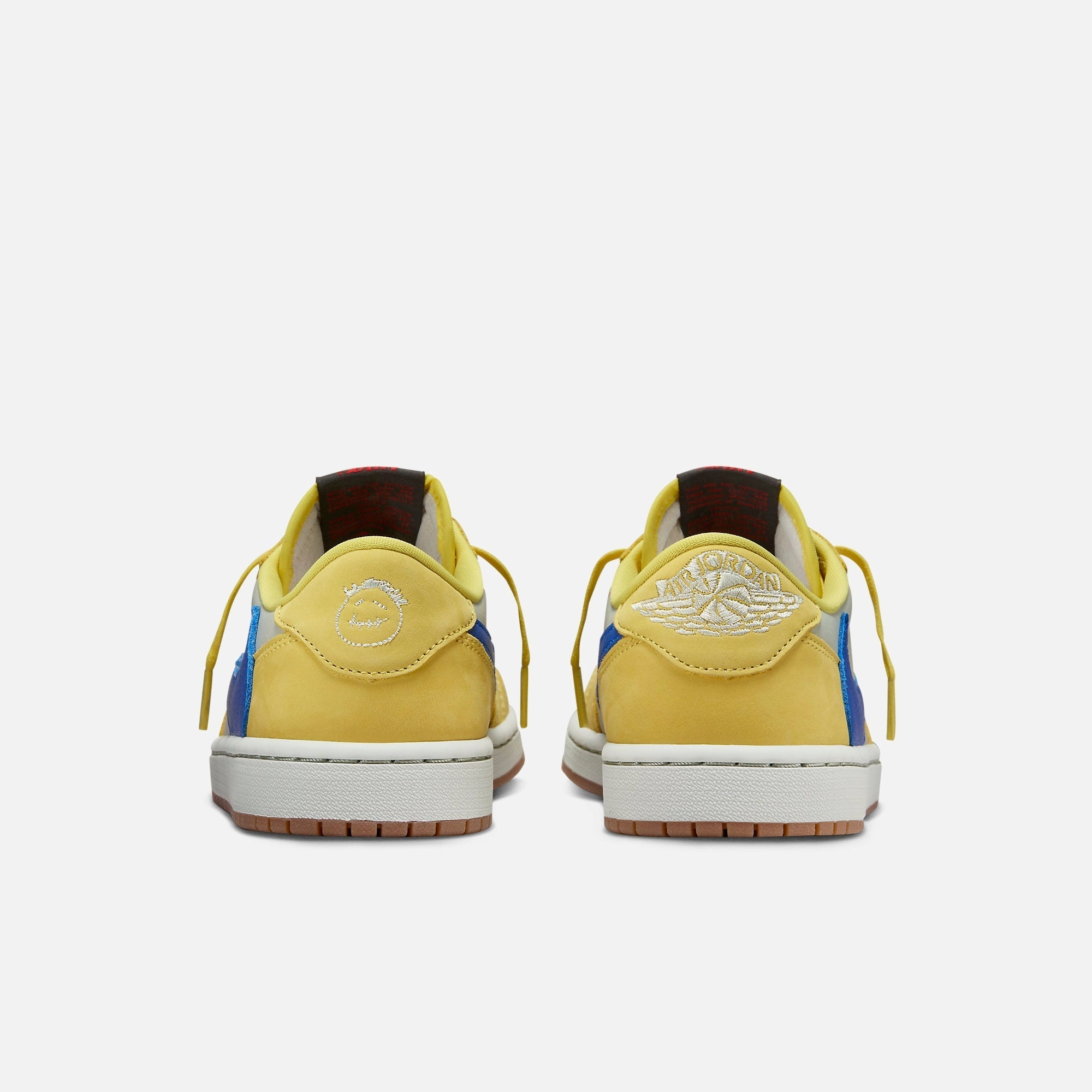 (Women's) Air Jordan 1 Low OG SP x Travis Scott 'Canary / Elkins High School' (2024) DZ4137-700 Air Jordan 1 Original Colorway Shoes