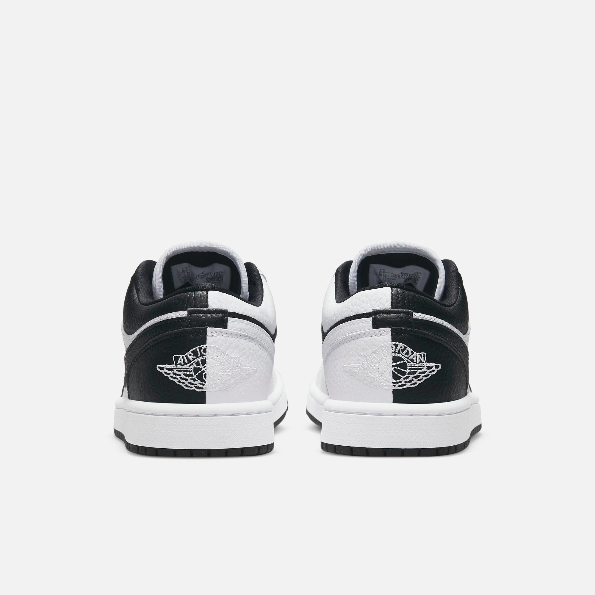 (Women's) Air Jordan 1 Low SE 'Homage Split White / Black' (2022) DR0502-101 Air Jordan 1 Original Colorway Shoes