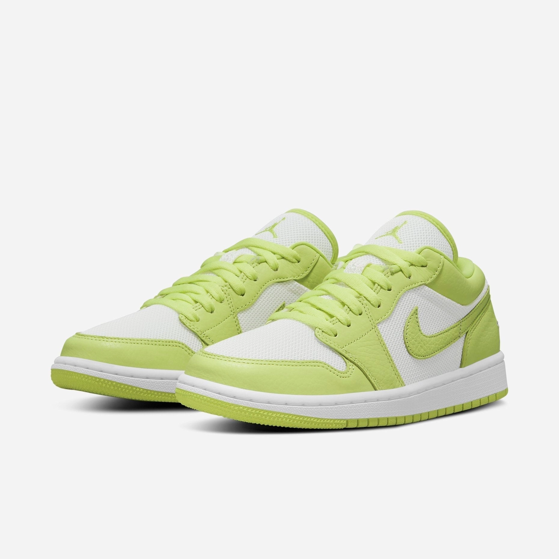 (Women's) Air Jordan 1 Low SE 'Limelight' (2021) DH9619-103 Air Jordan 1 Signature Look Sneakers