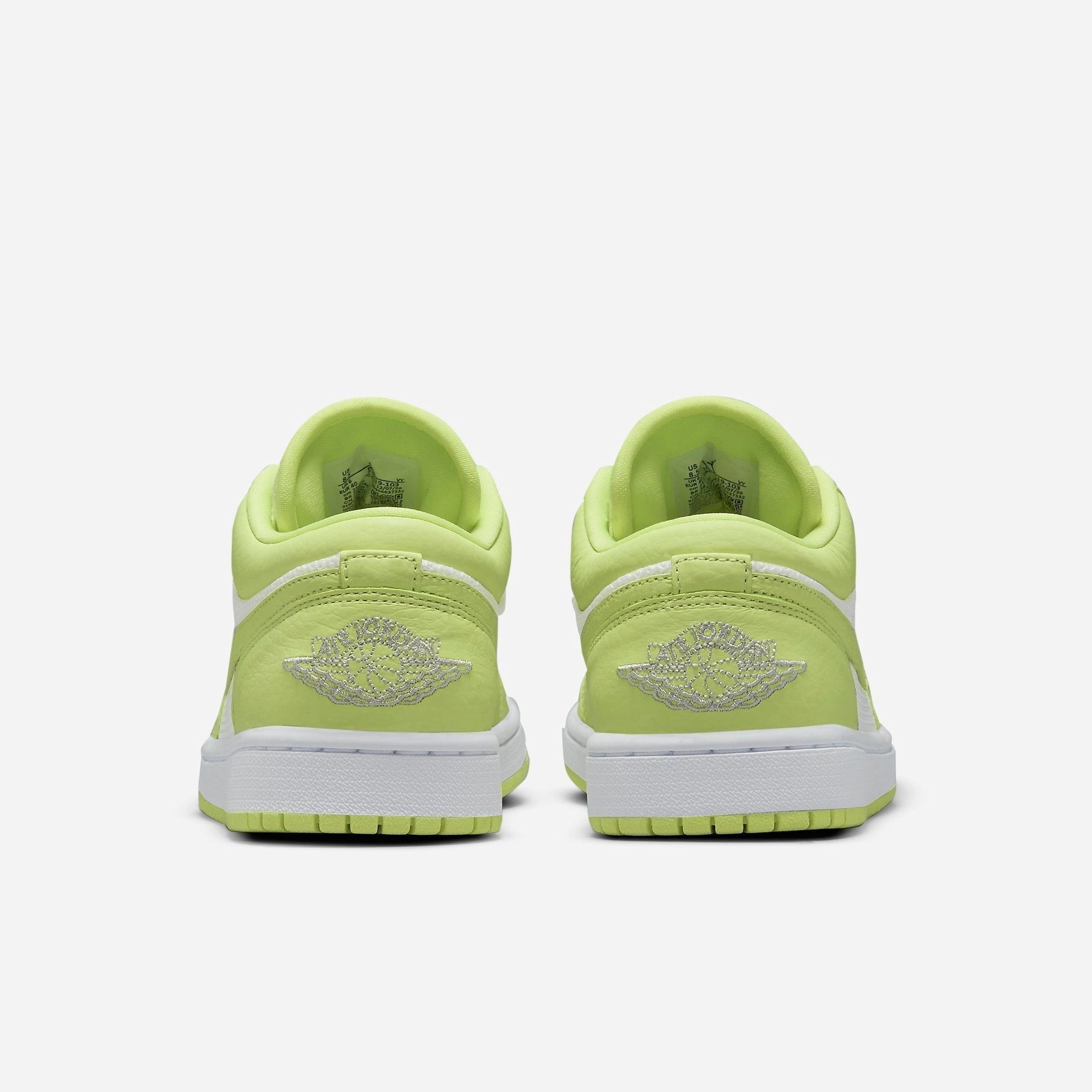 (Women's) Air Jordan 1 Low SE 'Limelight' (2021) DH9619-103 Air Jordan 1 Signature Look Sneakers