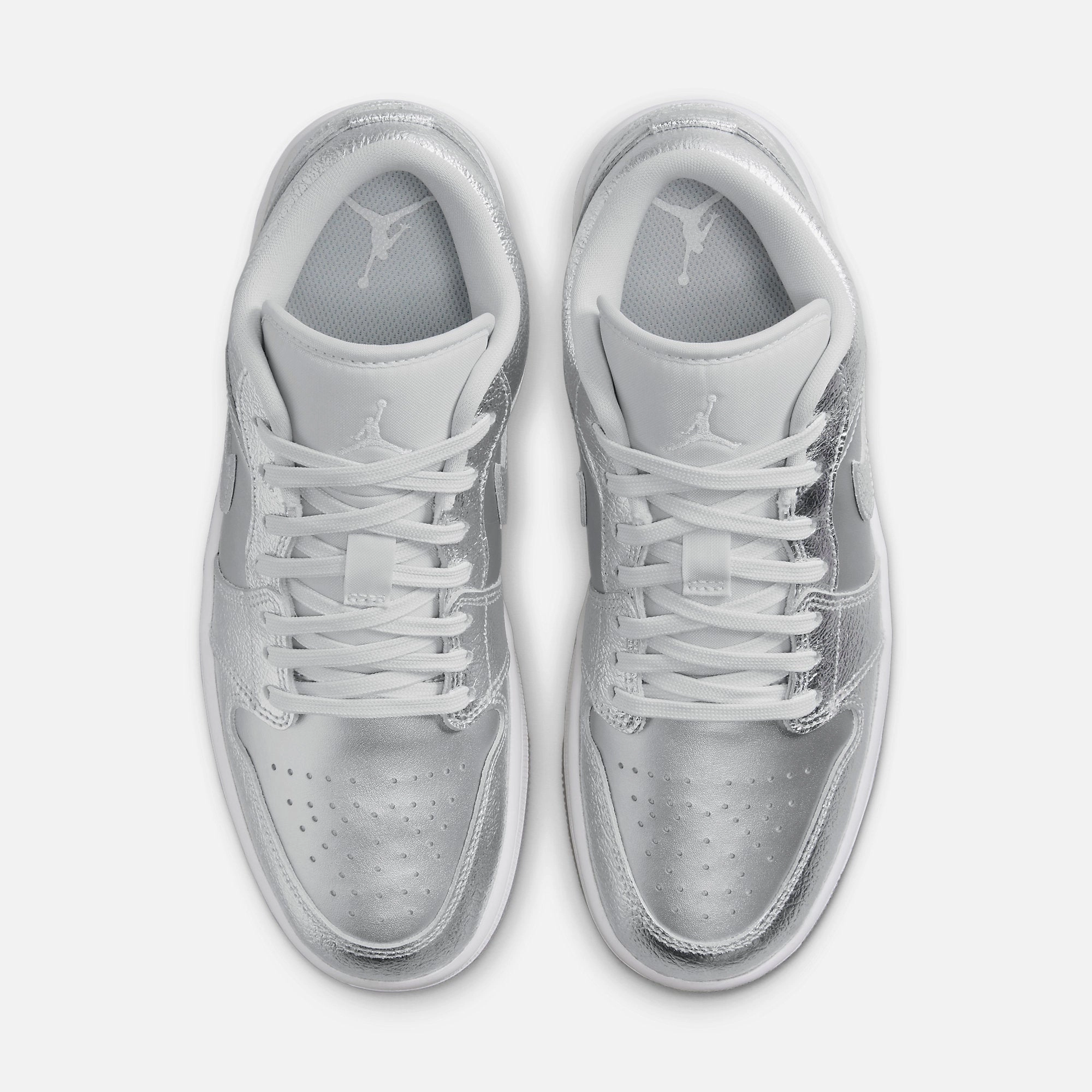 (Women's) Air Jordan 1 Low SE 'Metallic Silver' (2024) FN5030-001 Air Jordan 1 Original Colorway Shoes