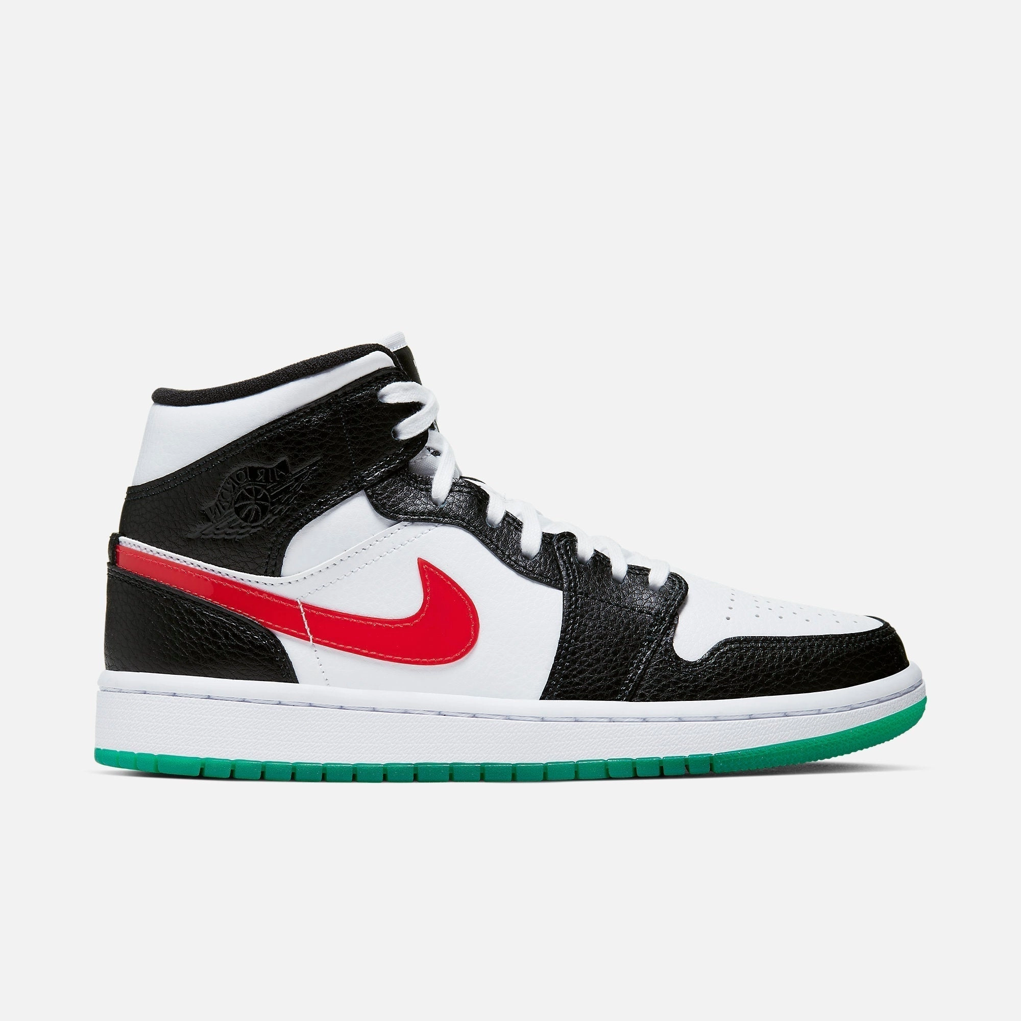 (Women's) Air Jordan 1 Mid 'Alternate Swooshes' (2020) BQ6472-063 Air Jordan 1 Retro Court Sneakers