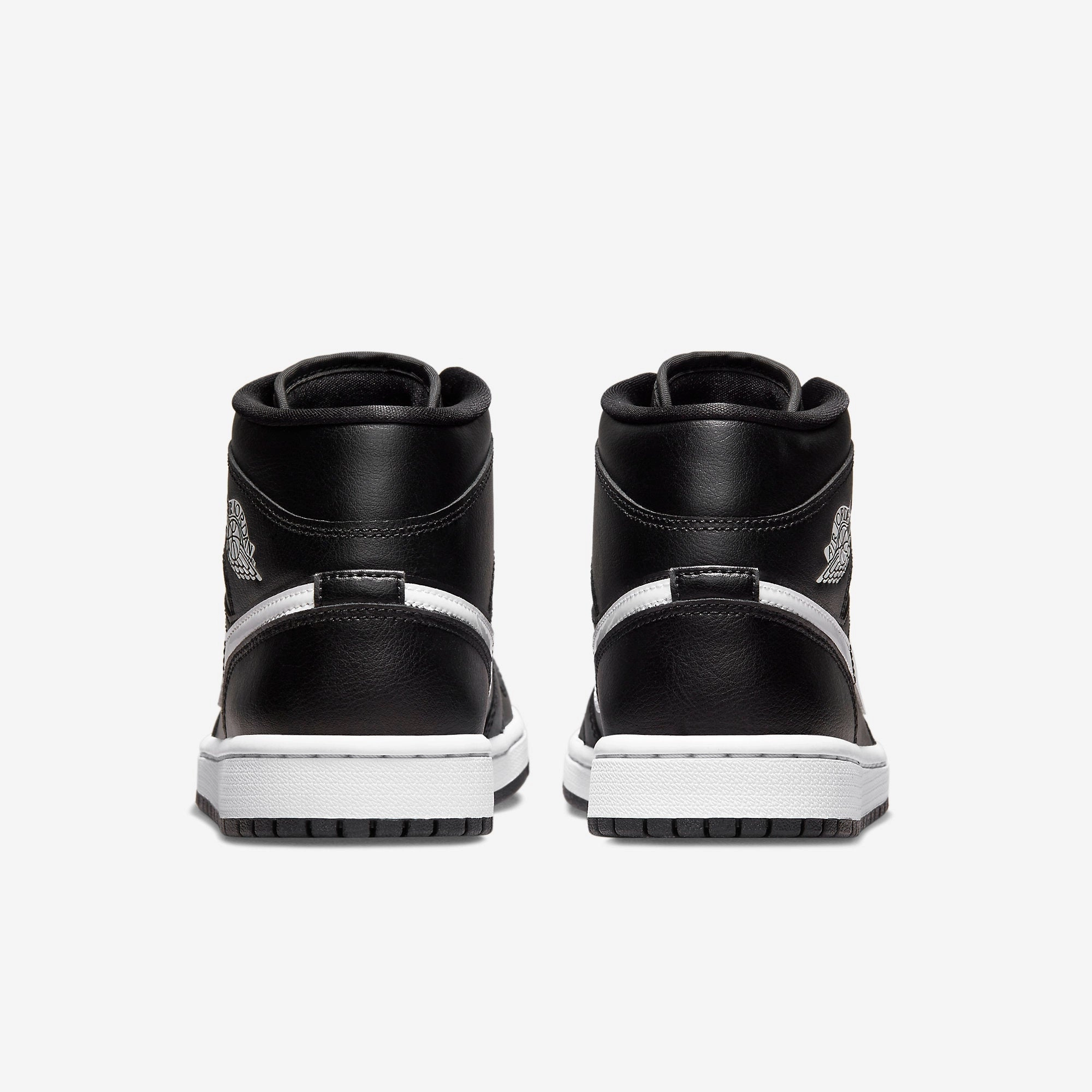 (Women's) Air Jordan 1 Mid 'Black / White' (2023) DV0991-001 Air Jordan 1 Original Colorway Shoes