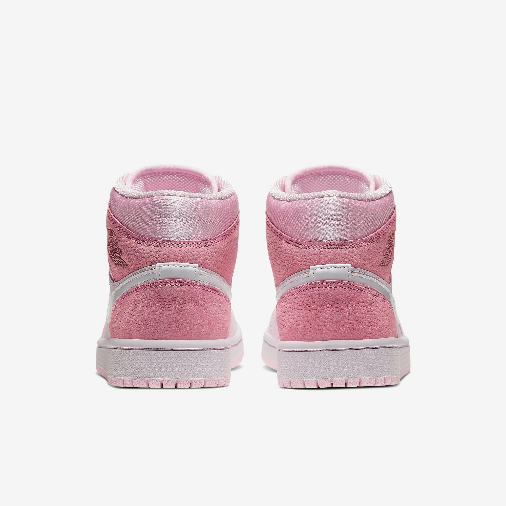 (Women's) Air Jordan 1 Mid 'Digital Pink' (2020) CW5379-600 Air Jordan 1 Signature Look Sneakers