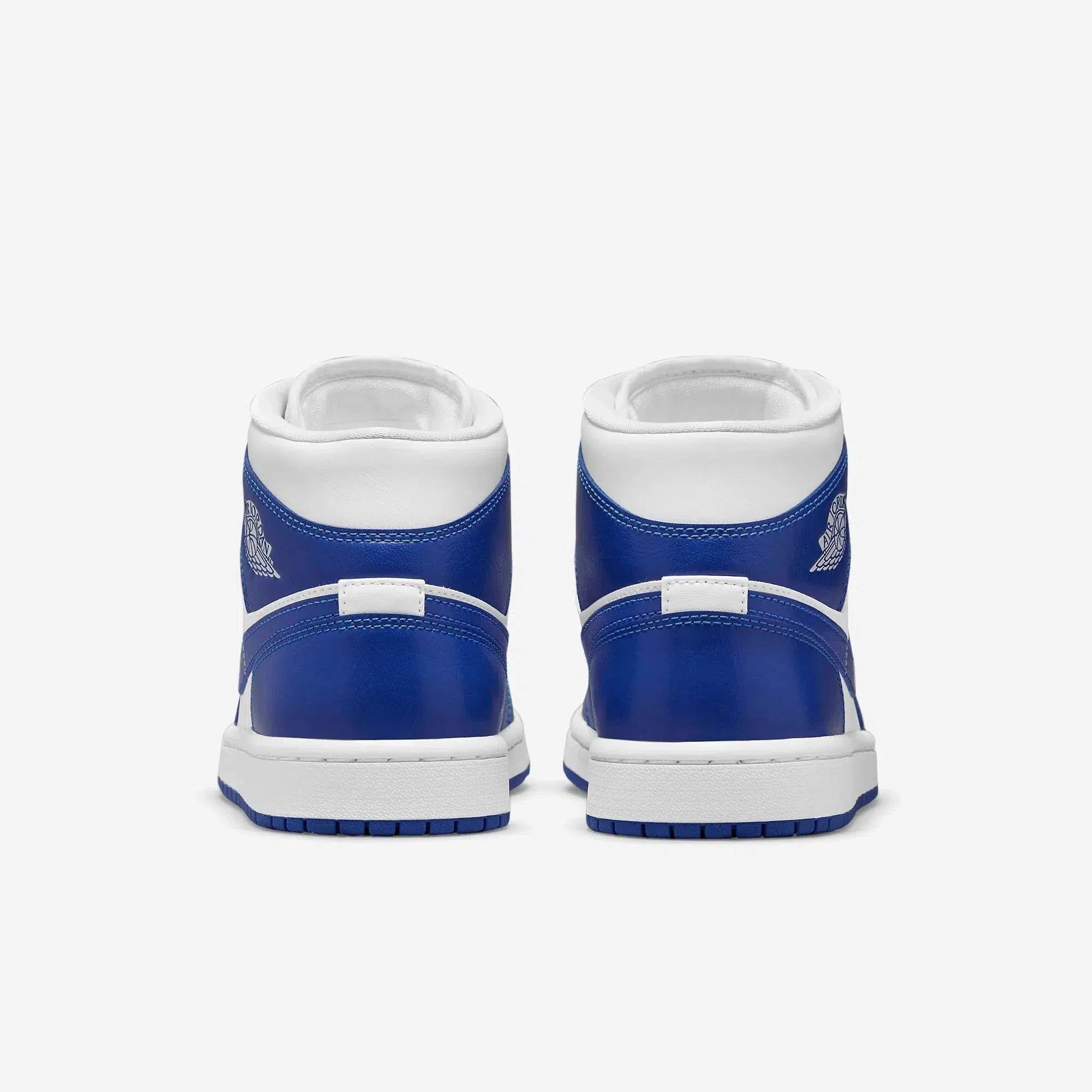 (Women's) Air Jordan 1 Mid 'Kentucky' (2021) BQ6472-104 Air Jordan 1 Original Colorway Shoes