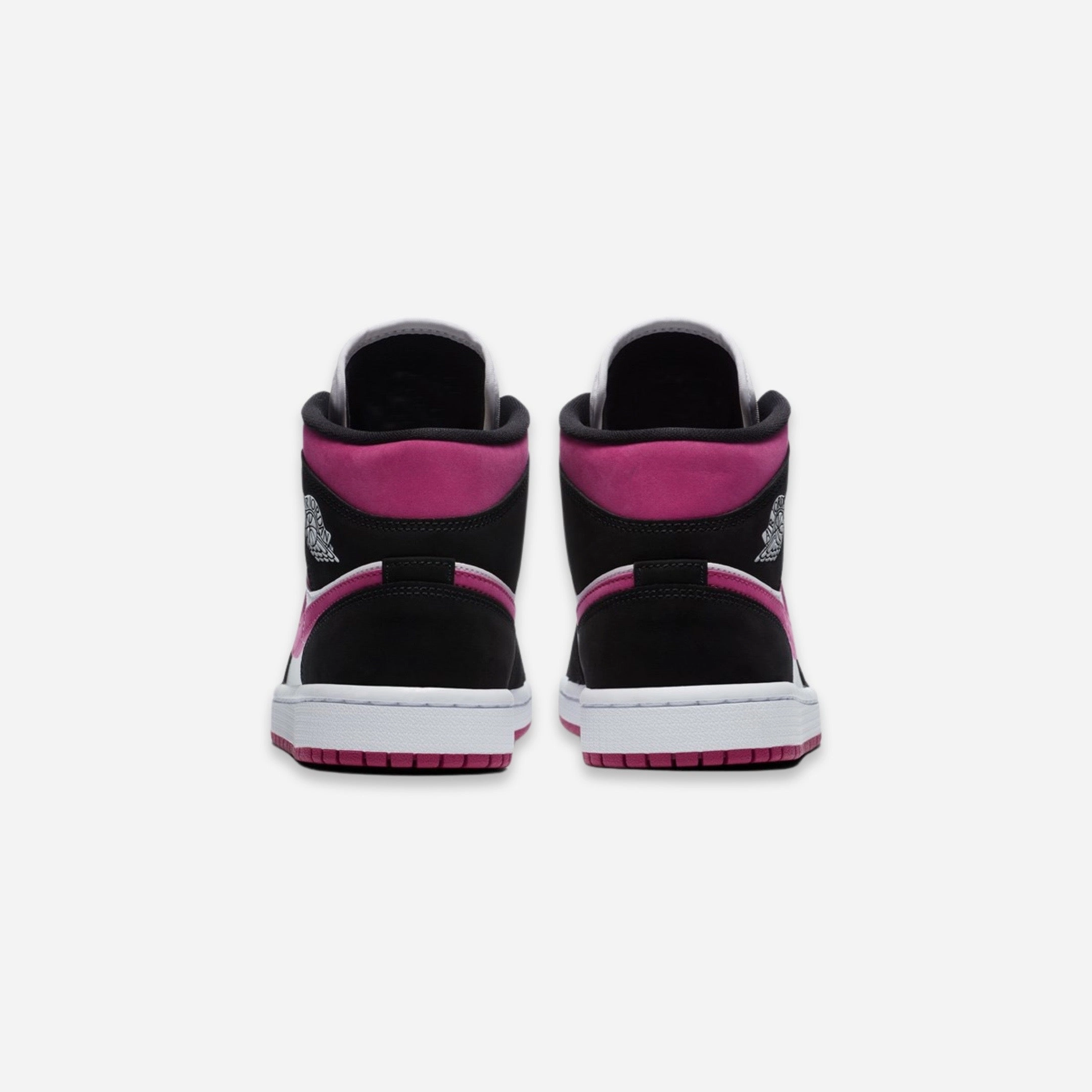 (Women's) Air Jordan 1 Mid 'Magenta' (2020) BQ6472-005 Air Jordan 1 Signature Look Sneakers