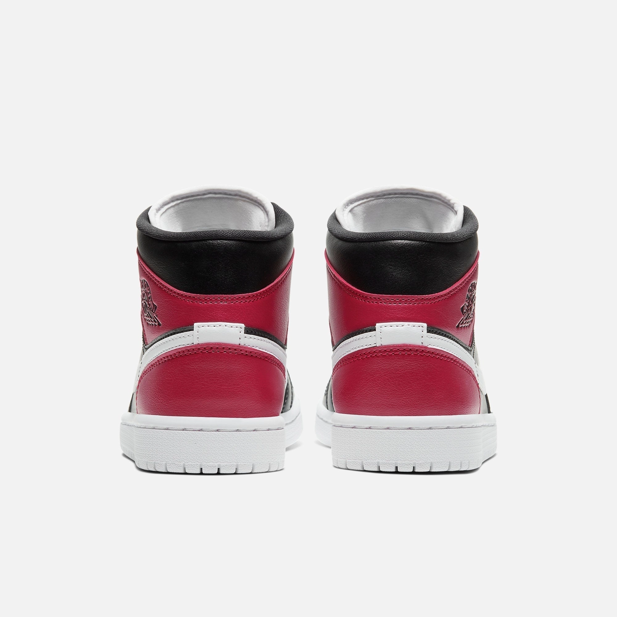 (Women's) Air Jordan 1 Mid 'Noble Red' (2019) BQ6472-016 Air Jordan 1 Retro Court Sneakers