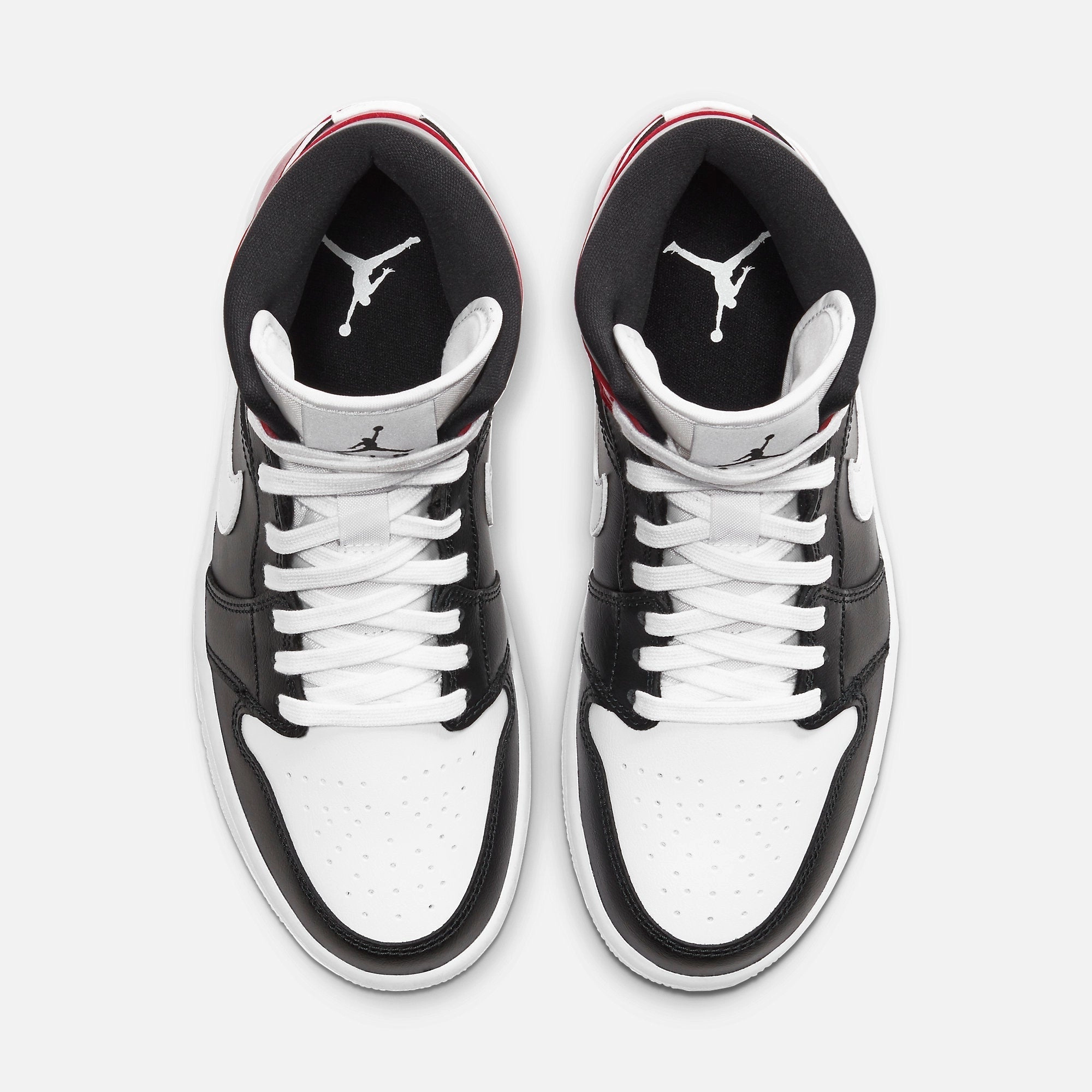 (Women's) Air Jordan 1 Mid 'Noble Red' (2019) BQ6472-016 Air Jordan 1 Retro Court Sneakers