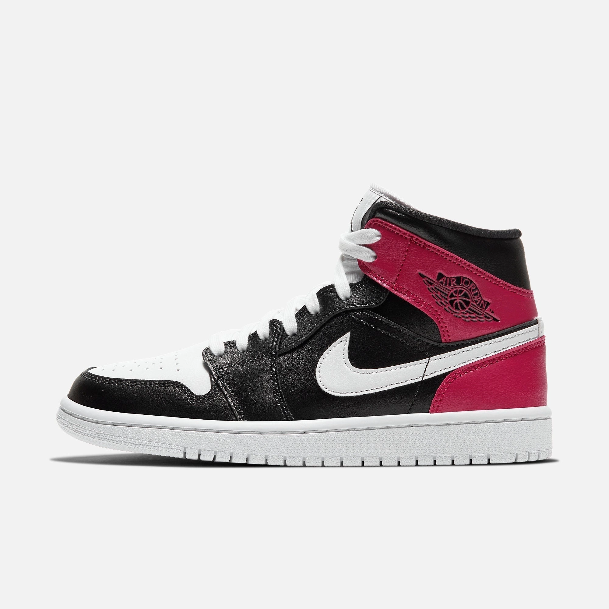 (Women's) Air Jordan 1 Mid 'Noble Red' (2019) BQ6472-016 Heritage Air Jordan 1 sneakers for men