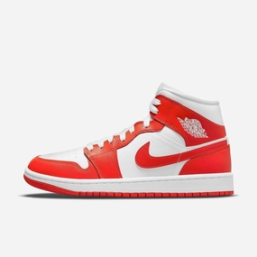 (Women's) Air Jordan 1 Mid 'Syracuse' (2021) BQ6472-116 Stylish Air Jordan 1 in classic design