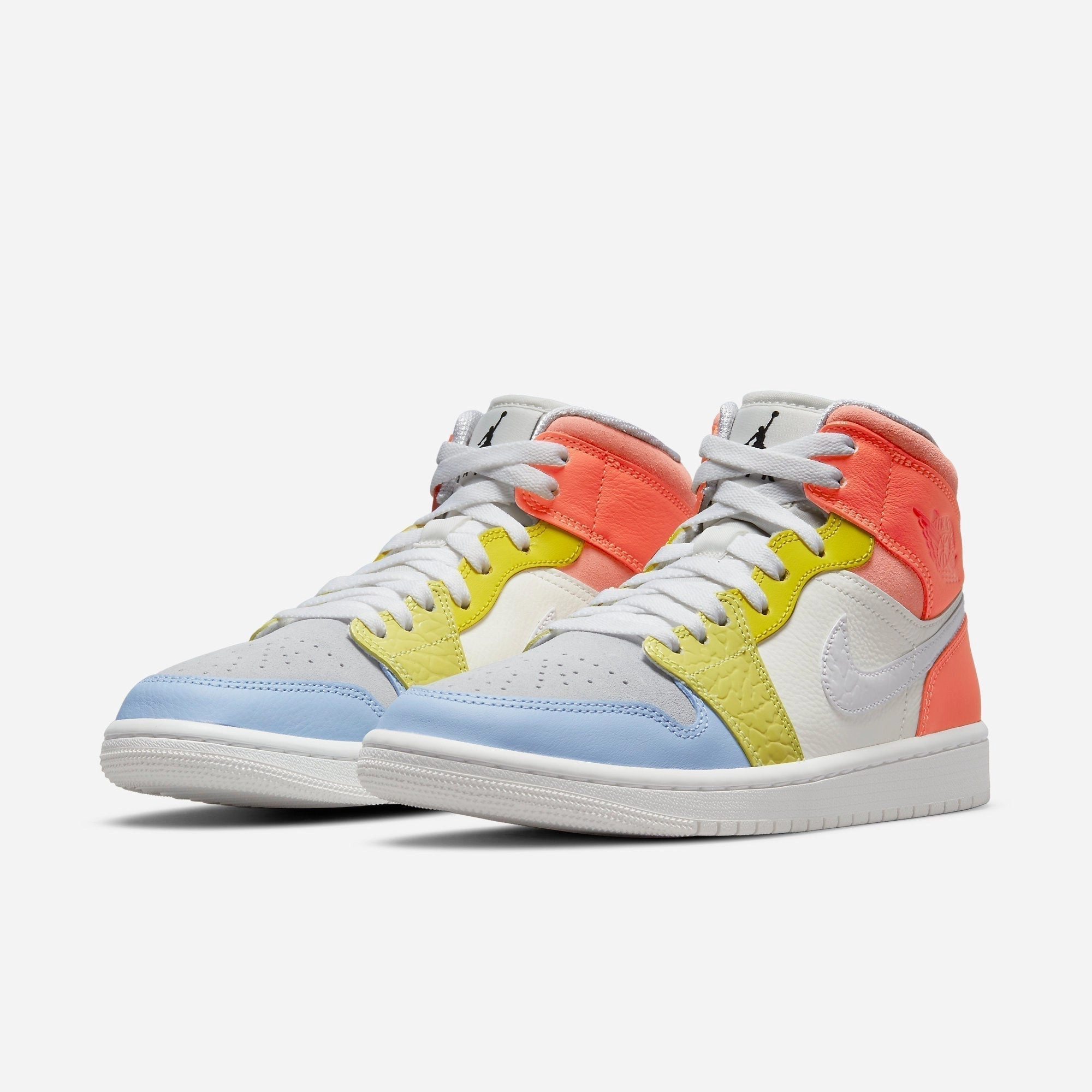 (Women's) Air Jordan 1 Mid 'To My First Coach' (2021) DJ6908-100 Air Jordan 1 Signature Look Sneakers