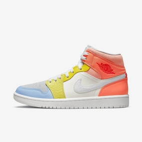 (Women's) Air Jordan 1 Mid 'To My First Coach' (2021) DJ6908-100 Stylish Air Jordan 1 in classic design