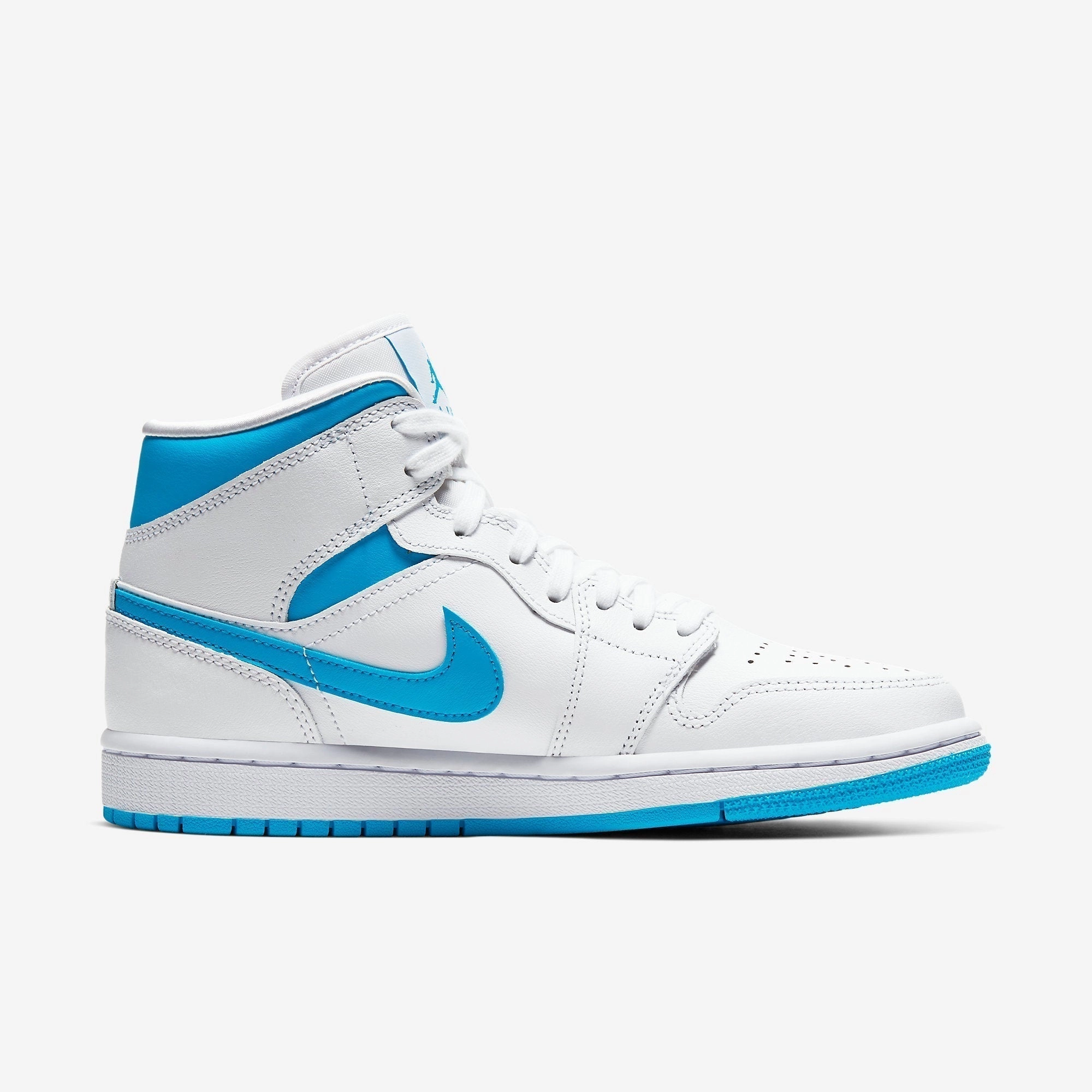 (Women's) Air Jordan 1 Mid 'UNC' (2020) BQ6472-114 Air Jordan 1 Retro Court Sneakers