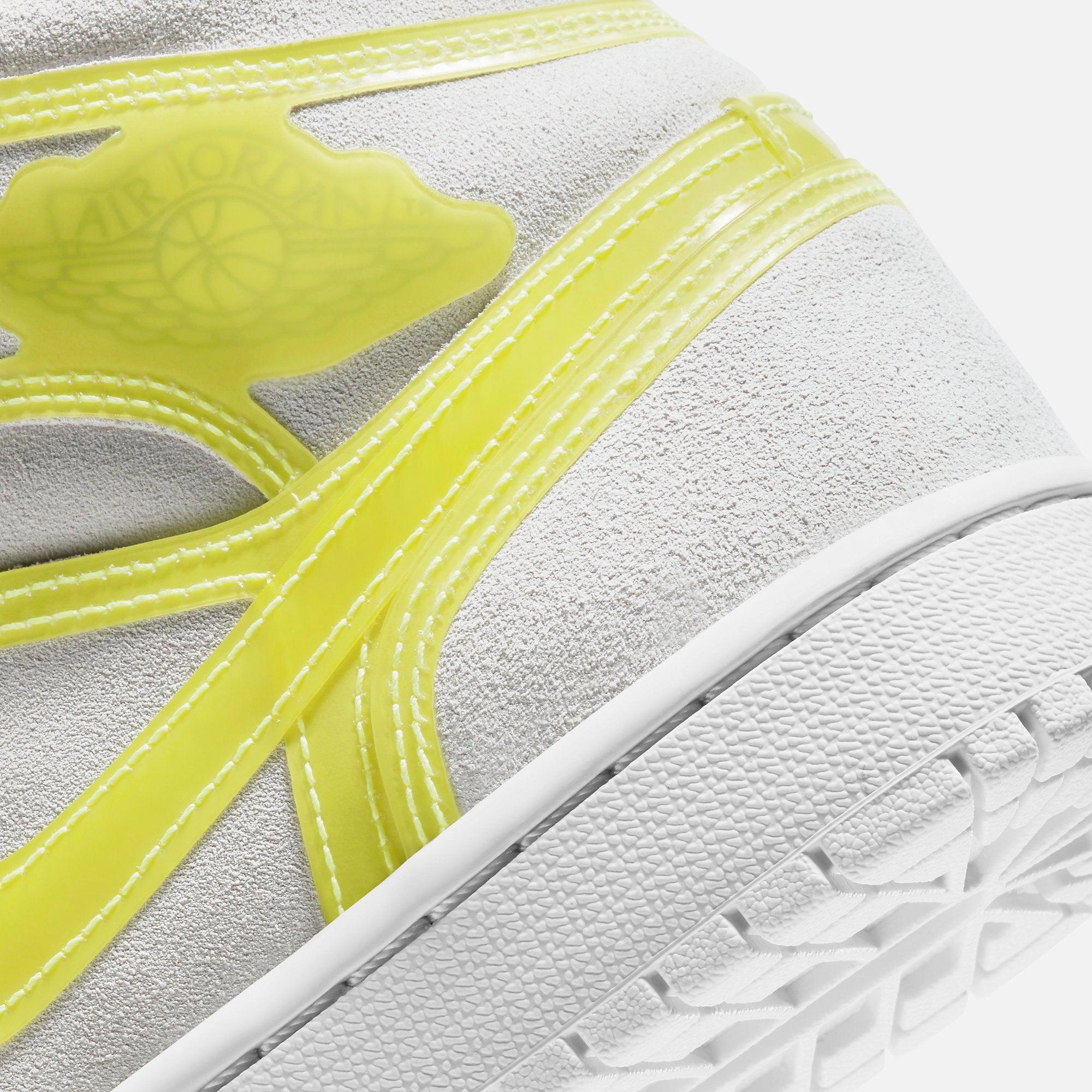 (Women's) Air Jordan 1 Mid LX 'Opti Yellow' (2021) DA5552-107 Air Jordan 1 Signature Look Sneakers