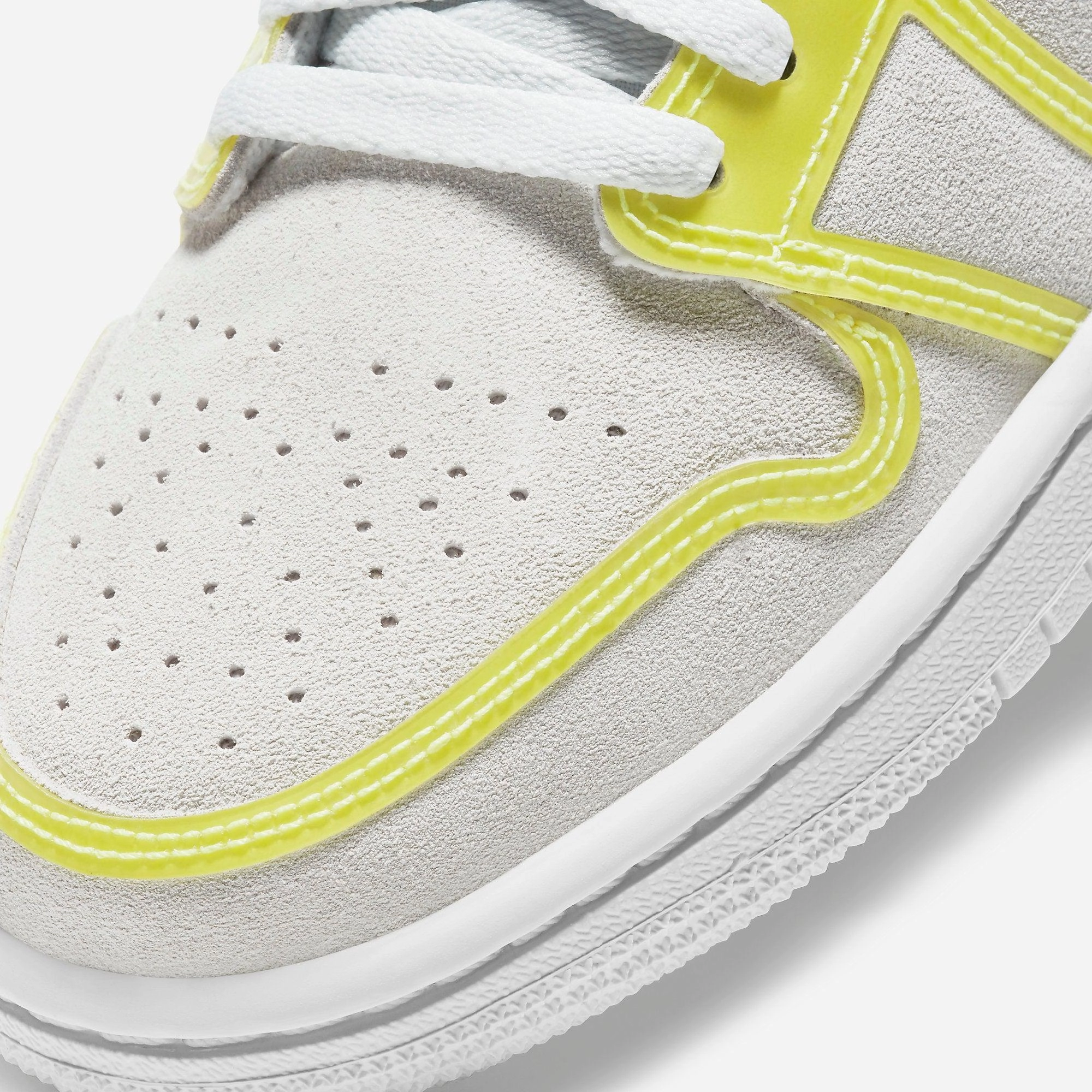 (Women's) Air Jordan 1 Mid LX 'Opti Yellow' (2021) DA5552-107 Air Jordan 1 Signature Look Sneakers
