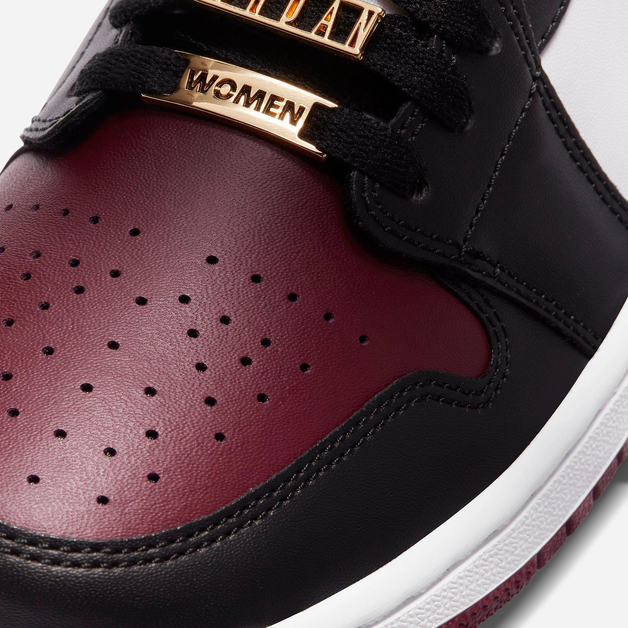 (Women's) Air Jordan 1 Mid SE 'Dark Beetroot' (2020) CZ4385-016 Air Jordan 1 Retro Court Sneakers