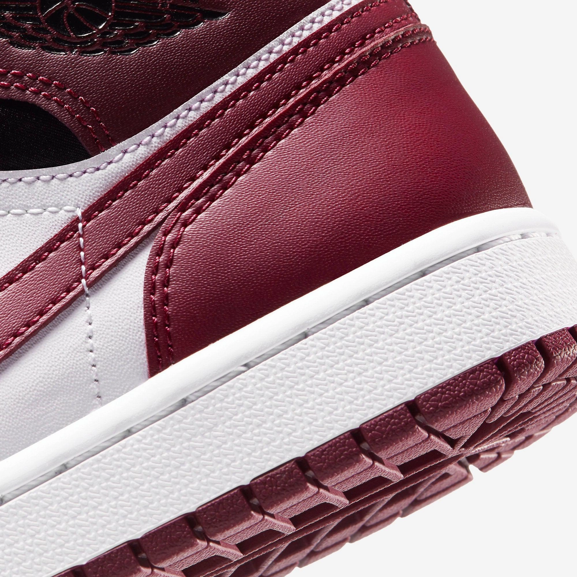 (Women's) Air Jordan 1 Mid SE 'Dark Beetroot' (2020) CZ4385-016 Air Jordan 1 Retro Court Sneakers