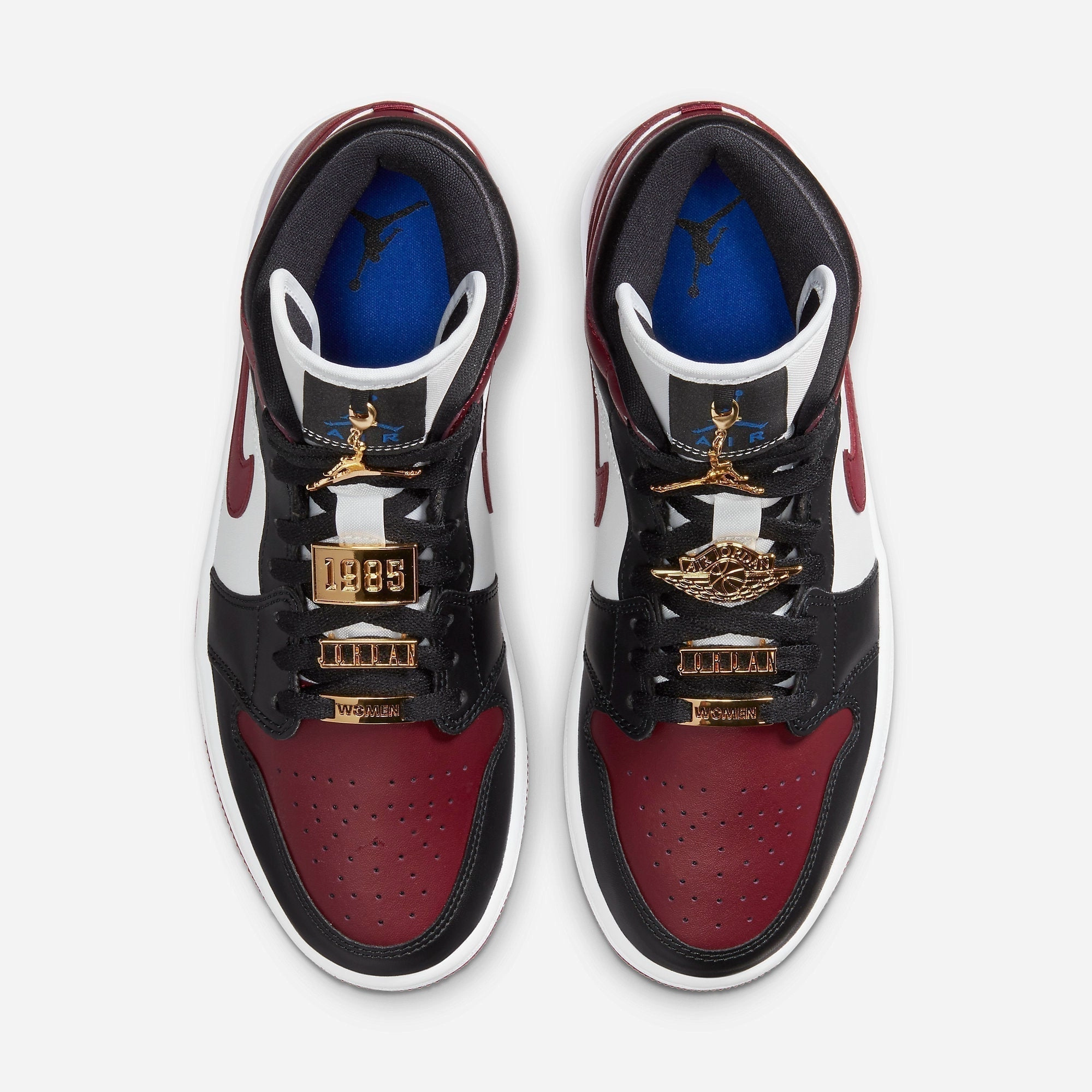 (Women's) Air Jordan 1 Mid SE 'Dark Beetroot' (2020) CZ4385-016 Air Jordan 1 Retro Court Sneakers