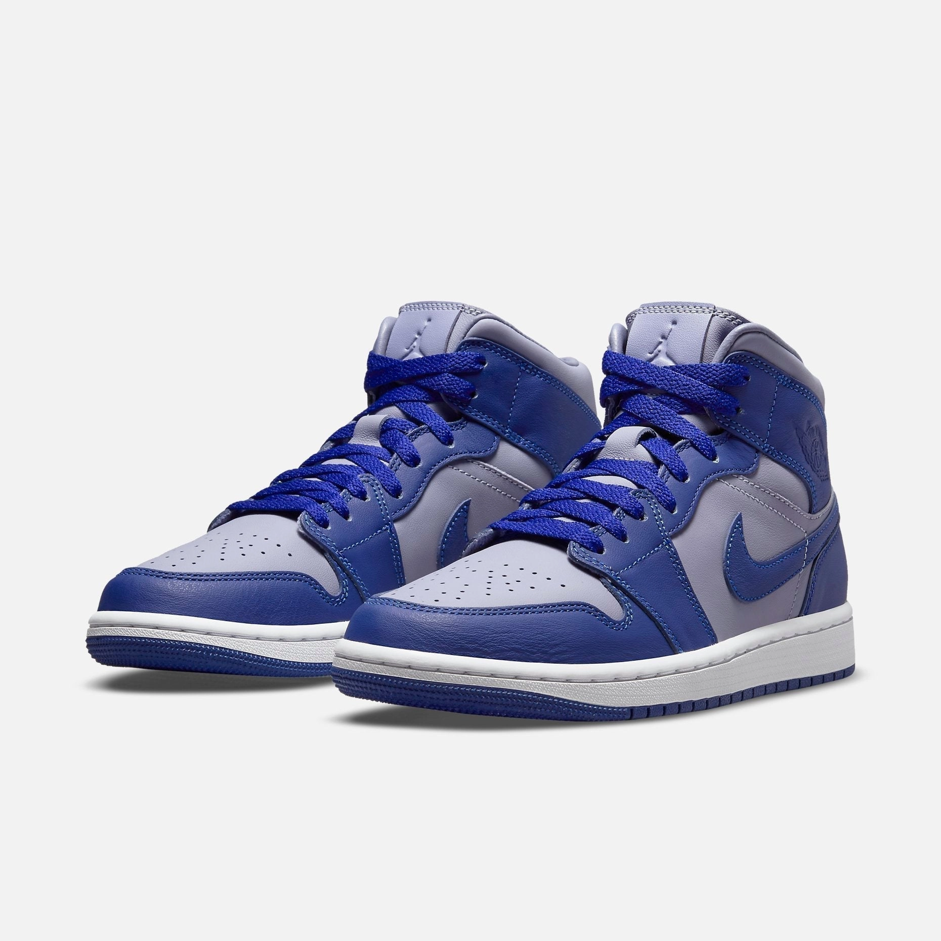 (Women's) Air Jordan 1 Mid SE 'Iron Purple' (2021) DH7821-500 Air Jordan 1 Signature Look Sneakers