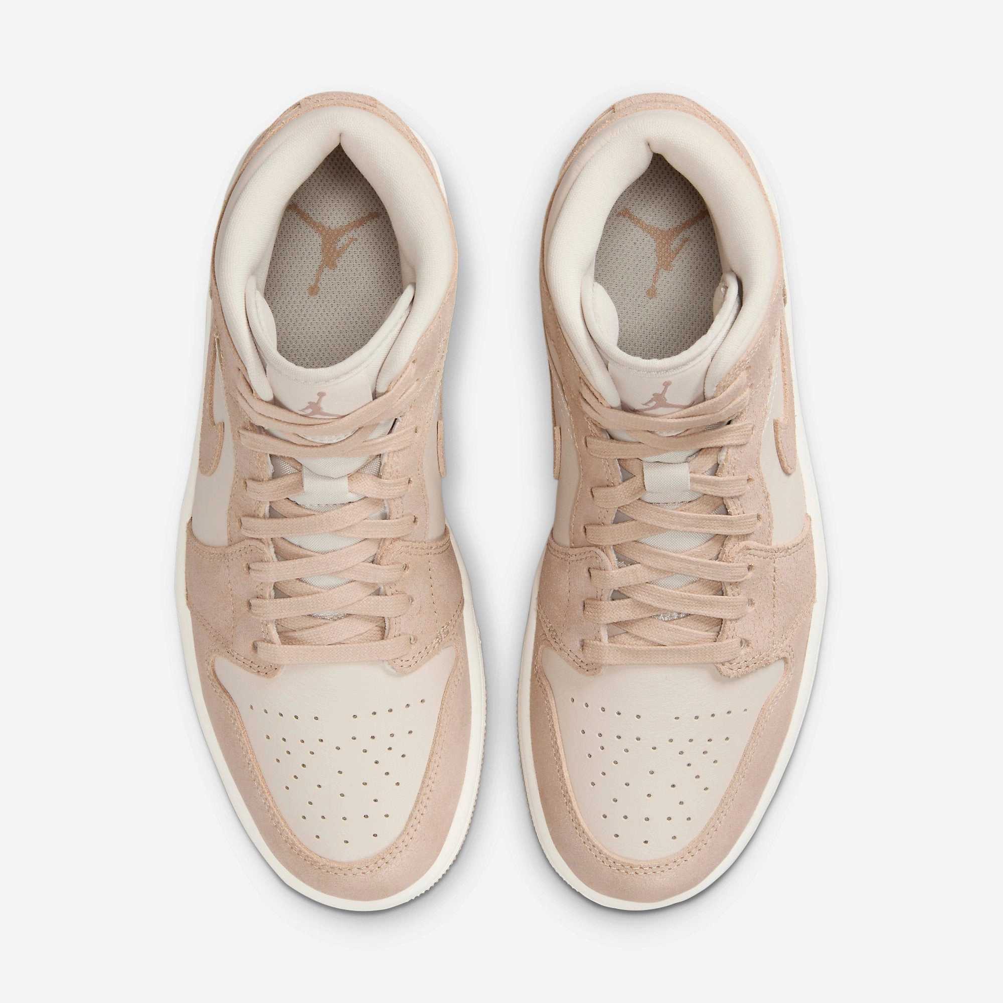 (Women's) Air Jordan 1 Mid SE 'Legend Light Brown' (2023) FJ3448-200 Air Jordan 1 Original Colorway Shoes