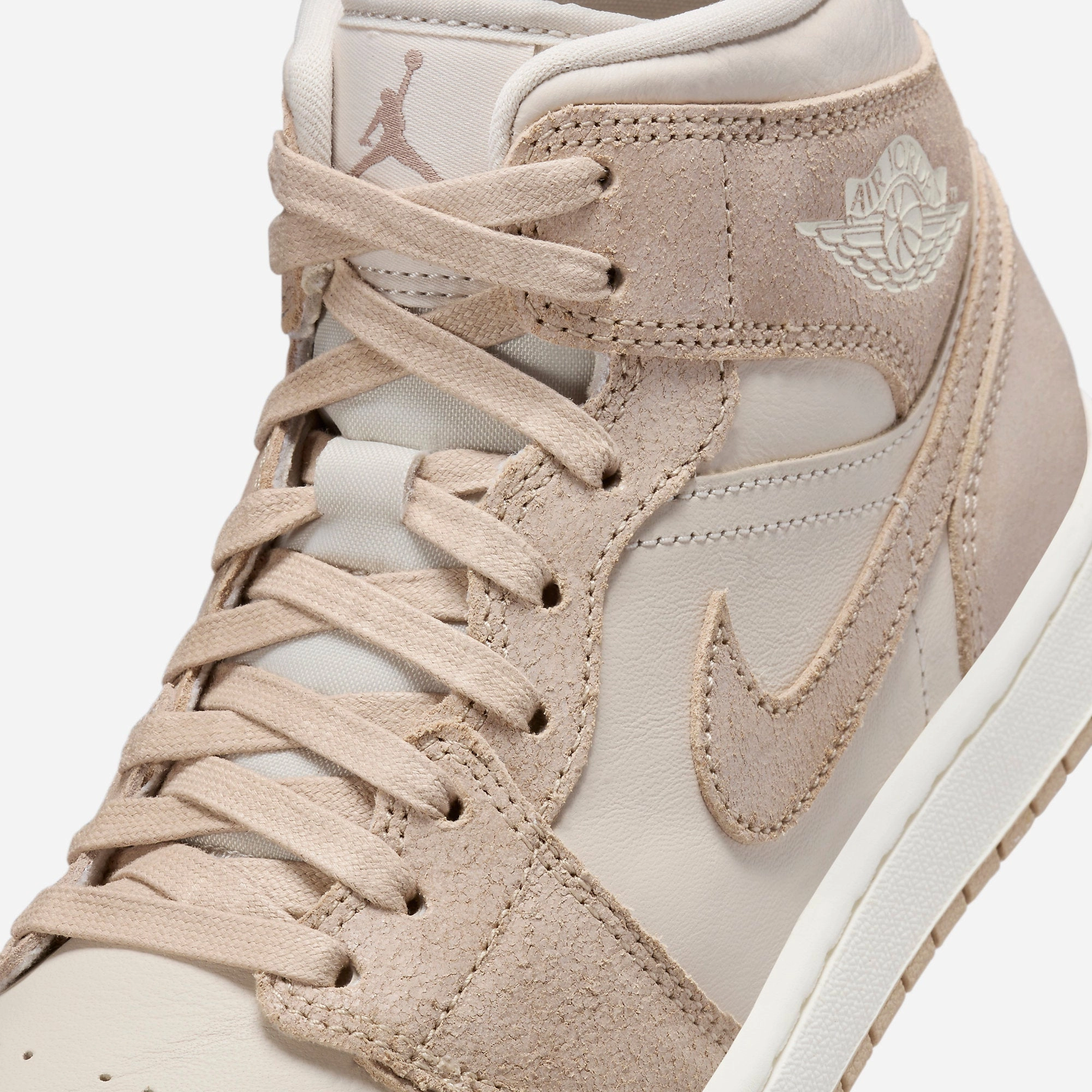 (Women's) Air Jordan 1 Mid SE 'Legend Light Brown' (2023) FJ3448-200 Air Jordan 1 Original Colorway Shoes