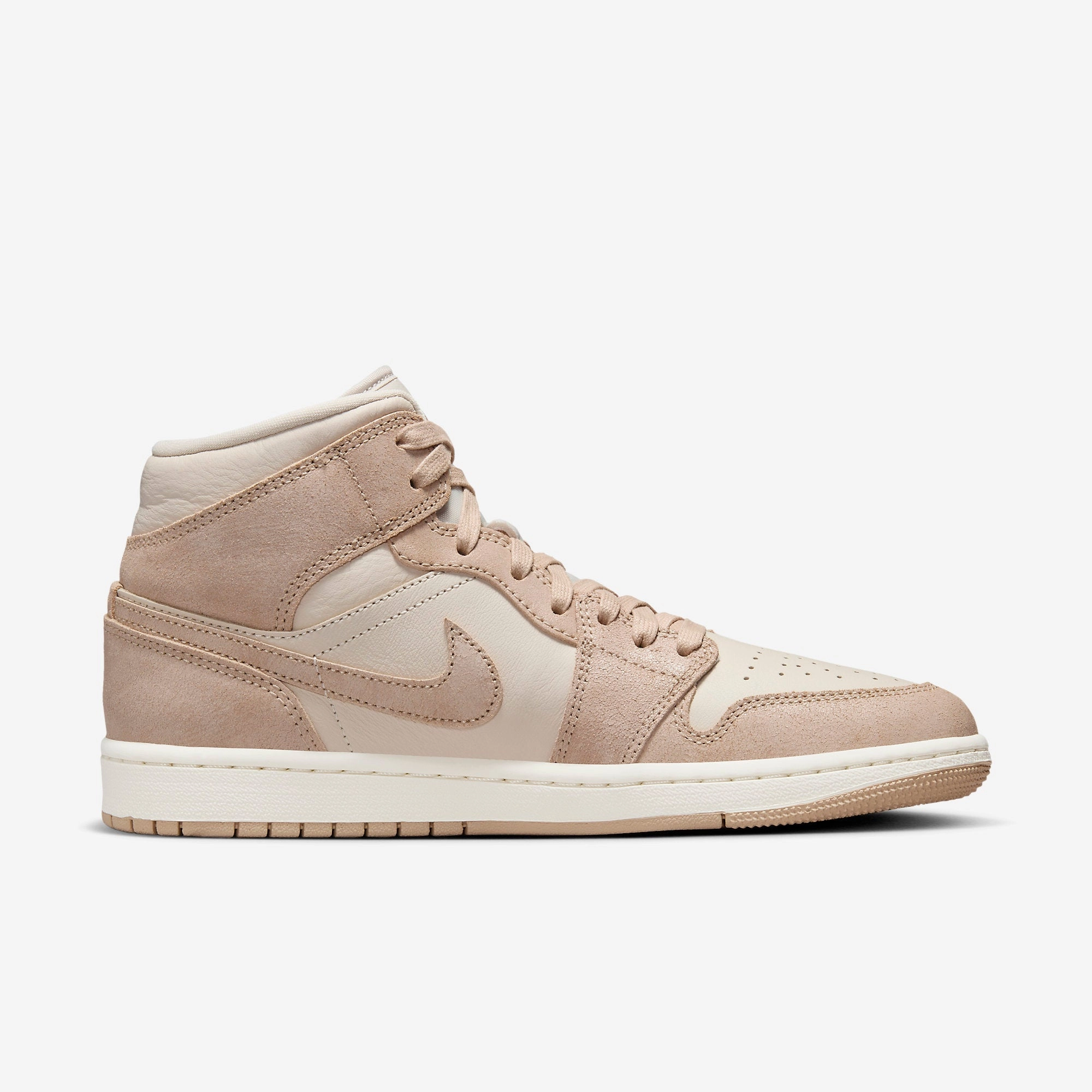 (Women's) Air Jordan 1 Mid SE 'Legend Light Brown' (2023) FJ3448-200 Air Jordan 1 Original Colorway Shoes