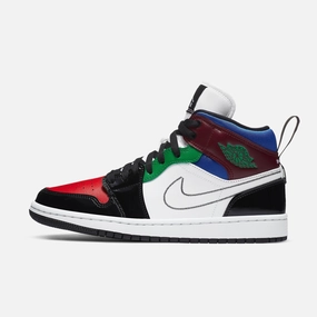 (Women's) Air Jordan 1 Mid SE 'Multi-Color' (2020) DB5454-001 Stylish Air Jordan 1 in classic design