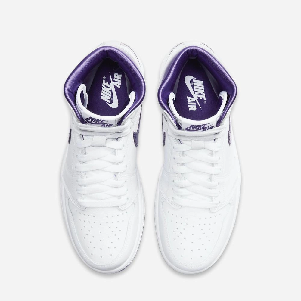 (Women's) Air Jordan 1 Retro High OG 'Court Purple' (2021) CD0461-151 Air Jordan 1 Original Colorway Shoes