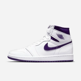 (Women's) Air Jordan 1 Retro High OG 'Court Purple' (2021) CD0461-151 Authentic Air Jordan 1 in premium leather