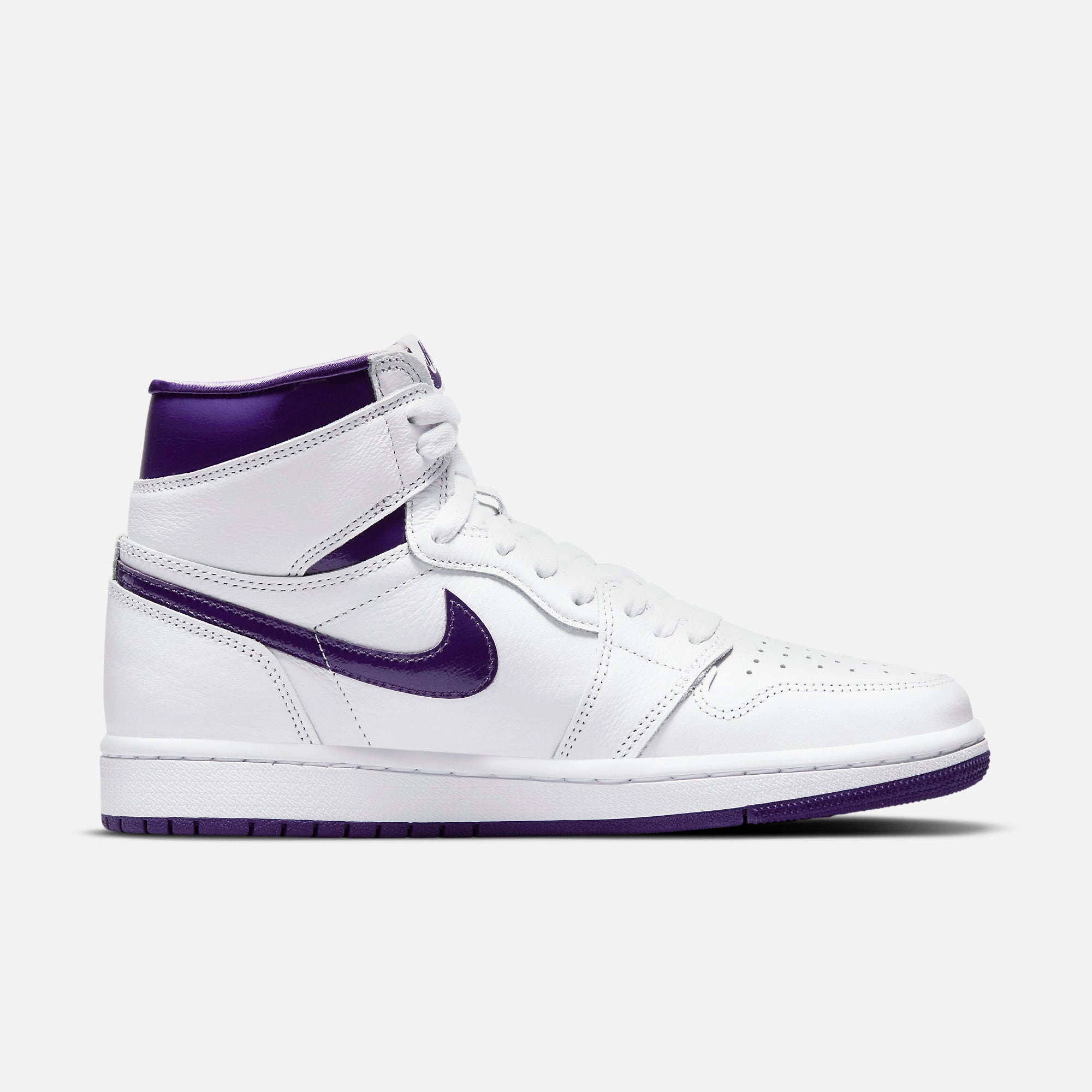 (Women's) Air Jordan 1 Retro High OG 'Court Purple' (2021) CD0461-151 Air Jordan 1 Original Colorway Shoes