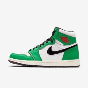 (Women's) Air Jordan 1 Retro High OG 'Lucky Green' (2020) DB4612-300 Authentic Air Jordan 1 in premium leather